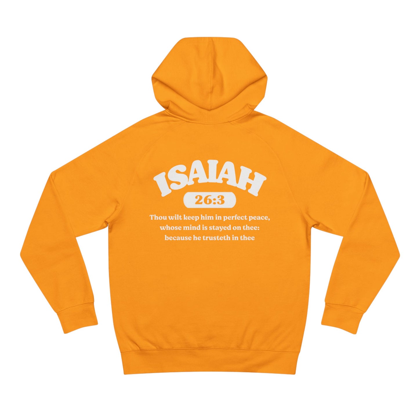 Isaiah 26:3 - Premium Hoodie