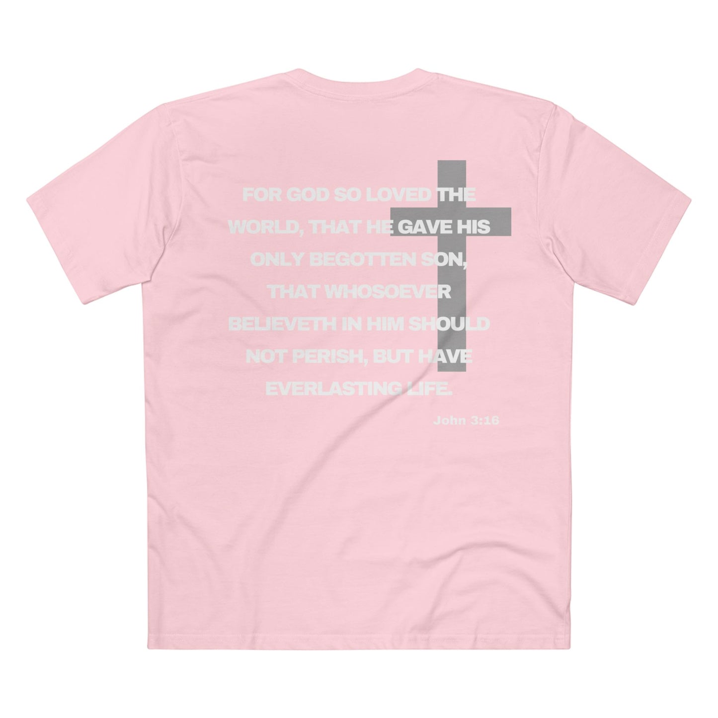 John 3:16 - Crewneck T-shirt (Custom)