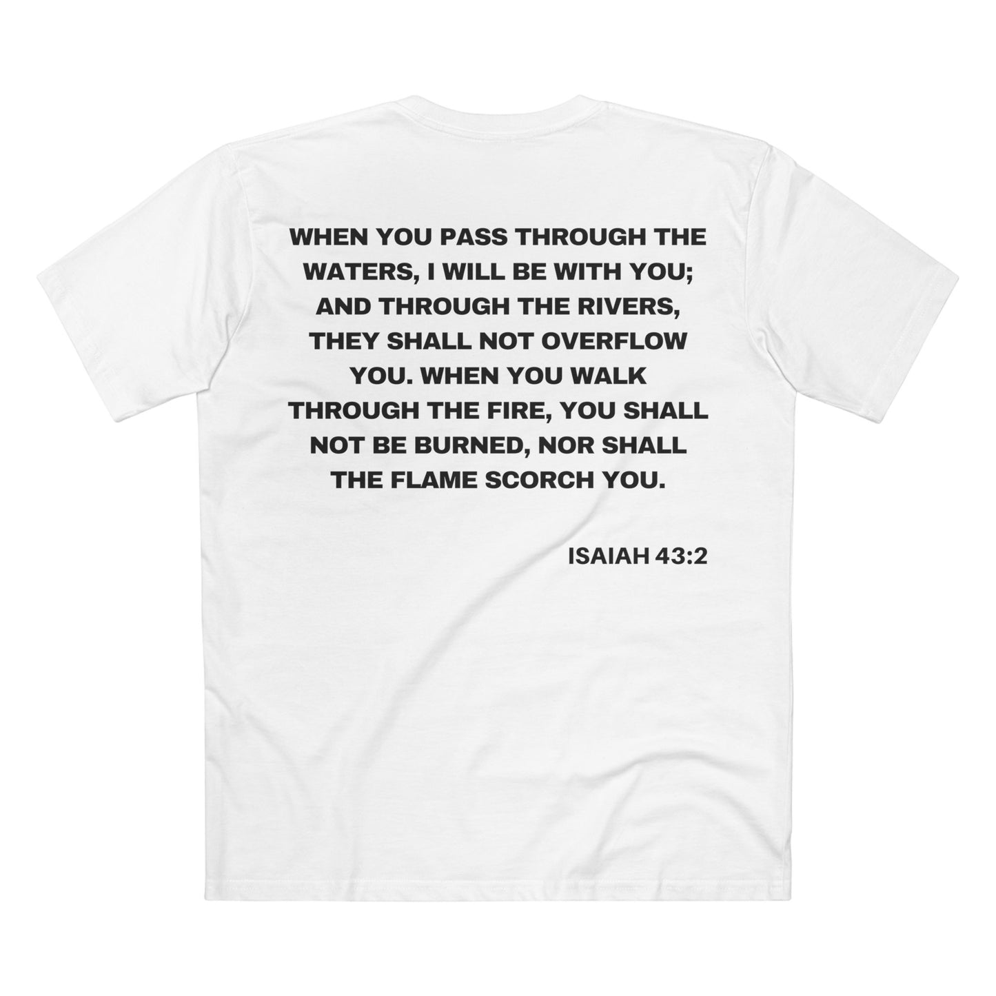 Isaiah 43:2 - Crewneck T-shirt
