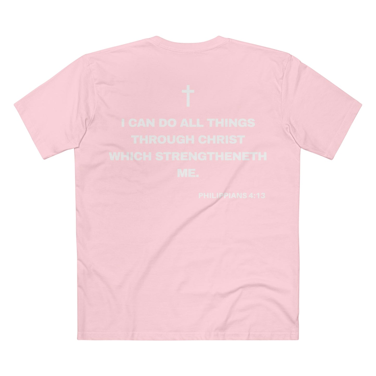 Philippians 4:13 - Crewneck T-shirt (Custom)