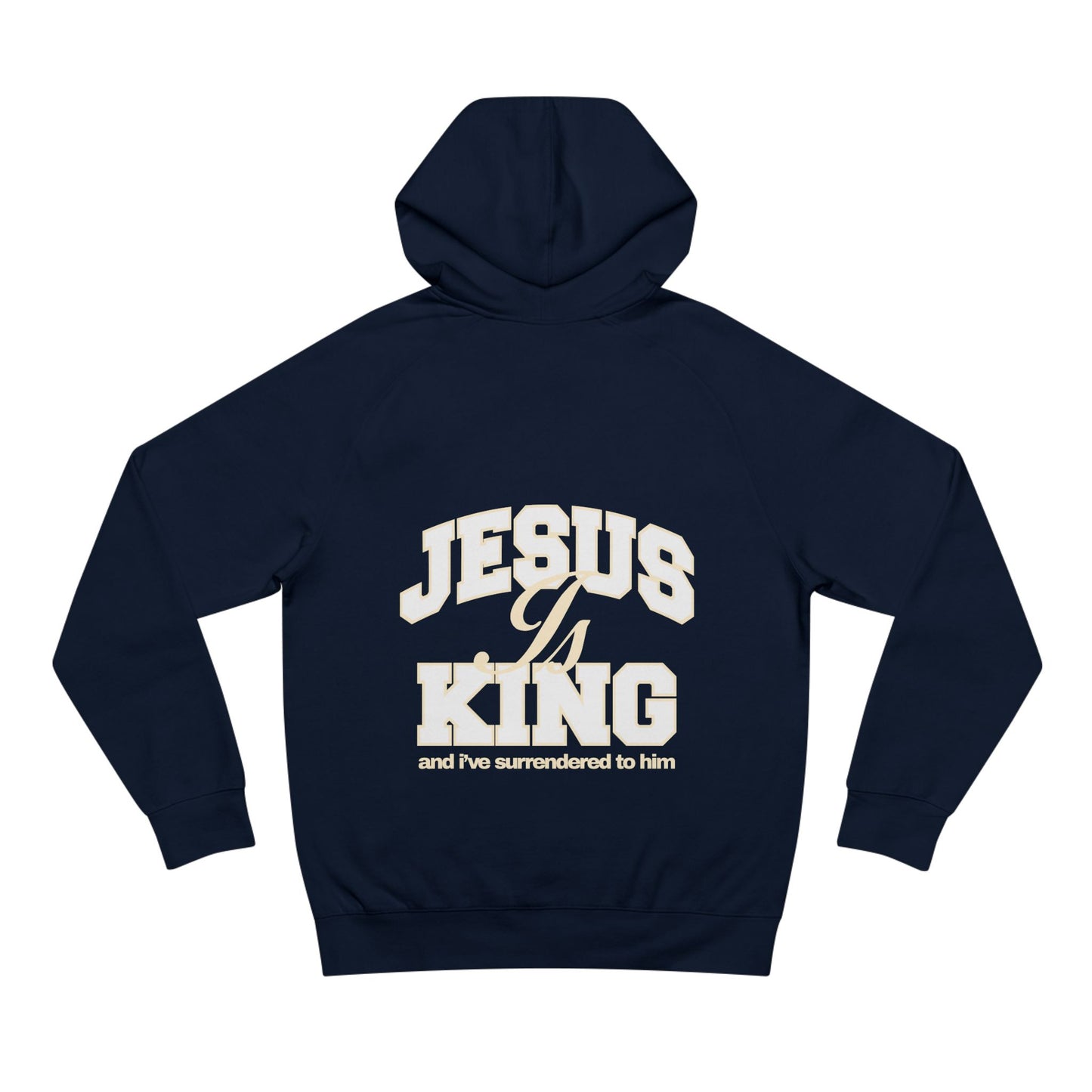 Jesus is King (cream) - Premium Hoodie
