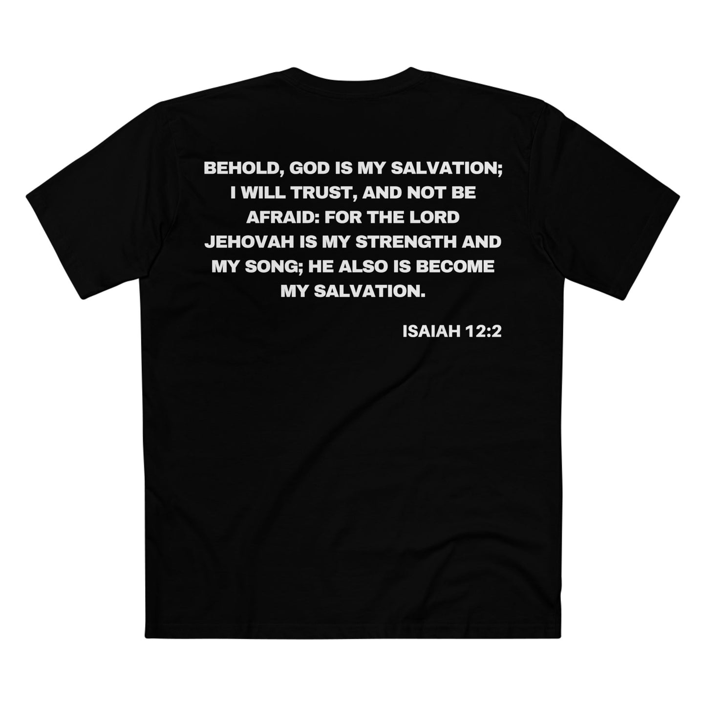 Isaiah 12:2 - Crewneck T-shirt (Custom)