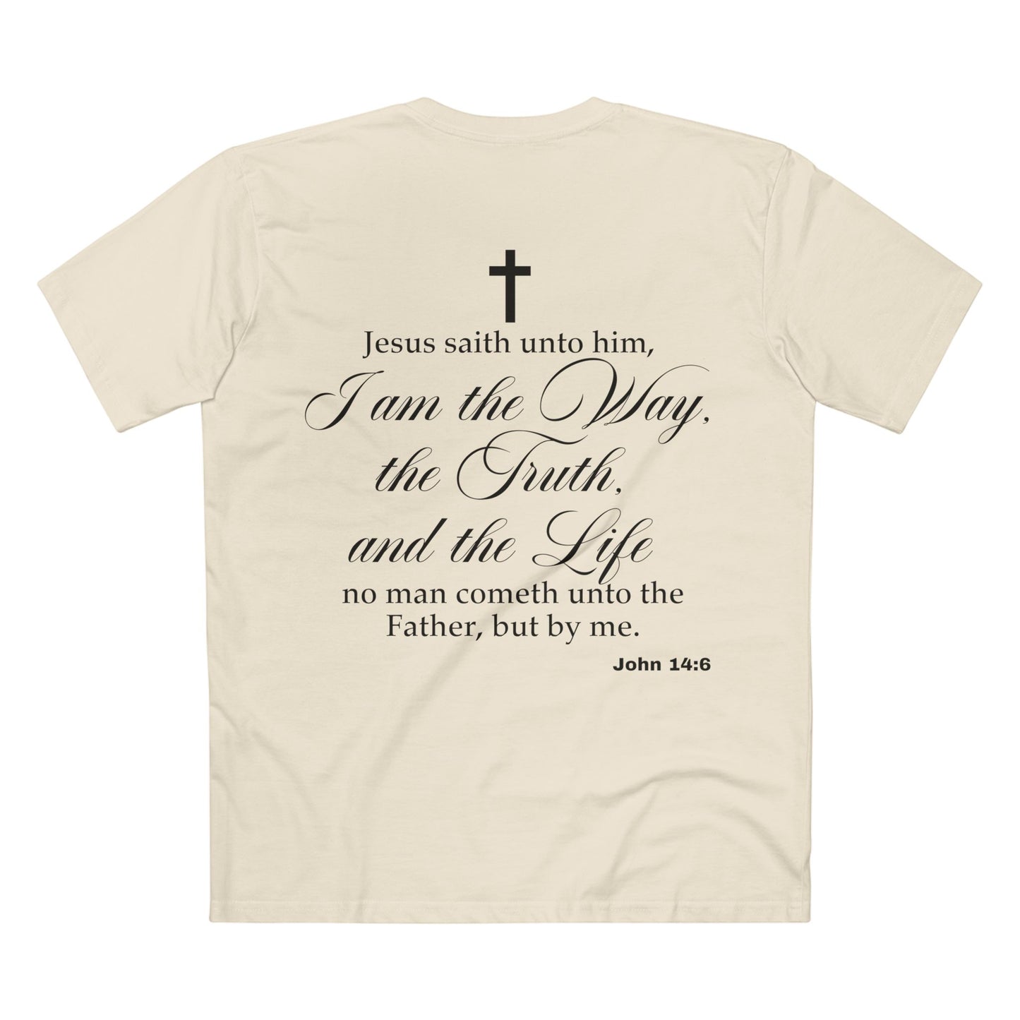 John 14:6 - Crewneck T-shirt (Custom)