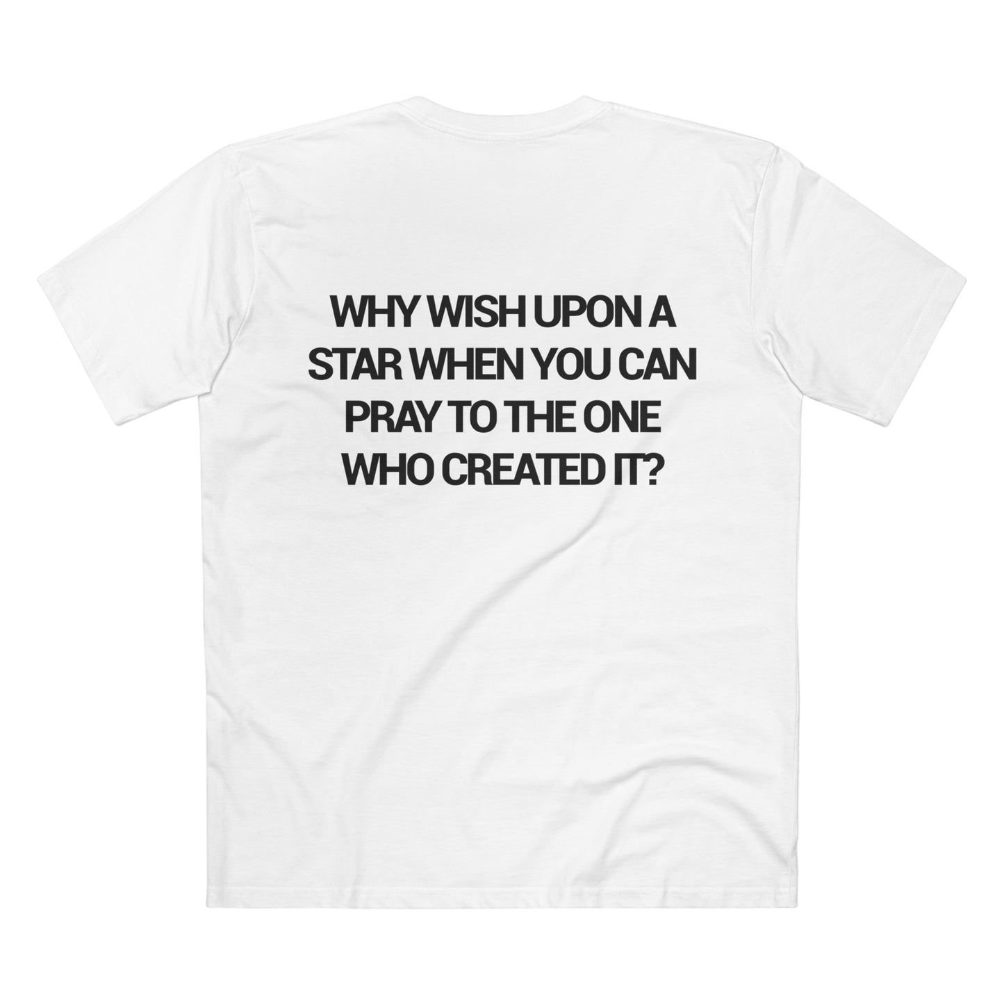 Wish Upon A Star - Crewneck T-shirt (Custom)