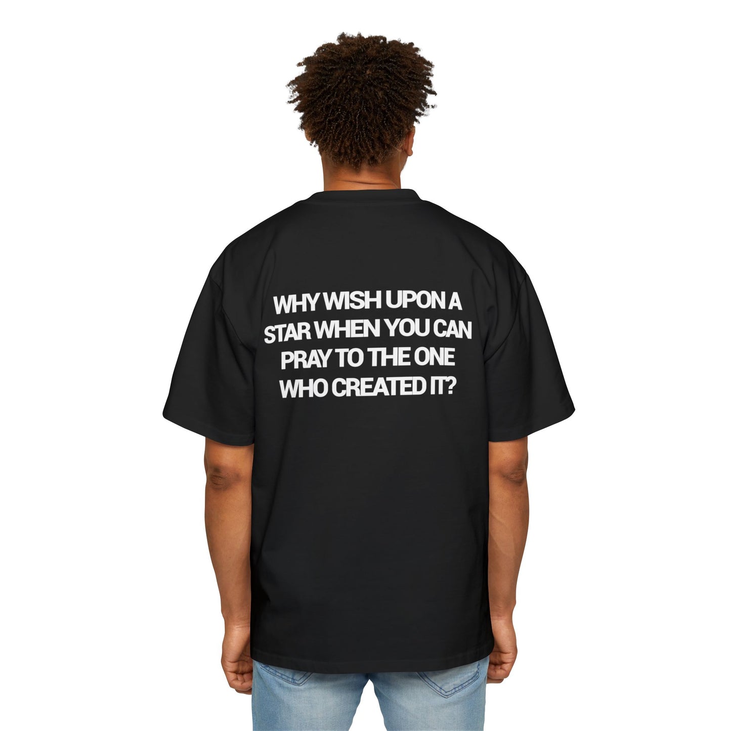 Wish Upon a Star - Heavy Oversized Tee (Custom)