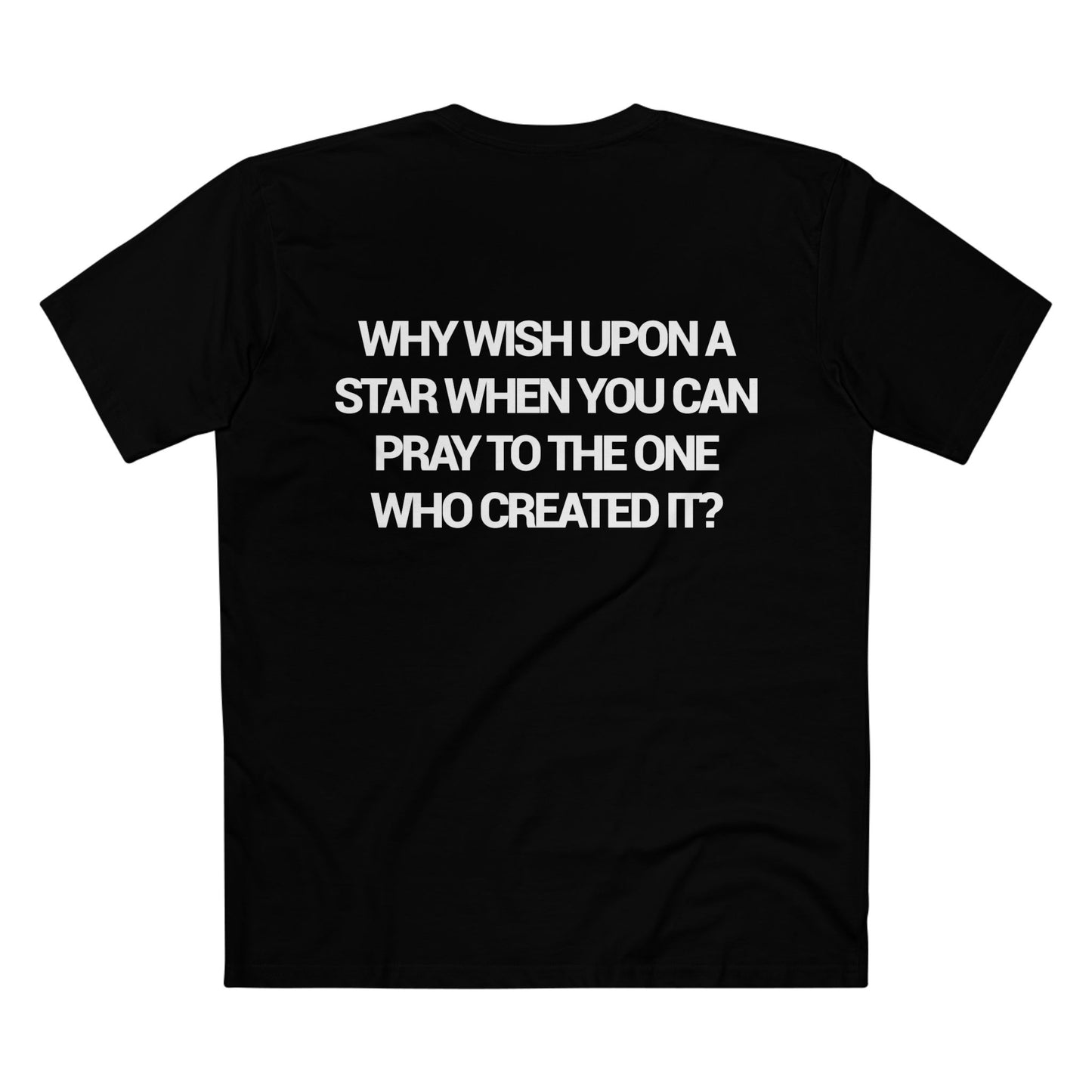 Wish Upon A Star - Crewneck T-shirt (Custom)