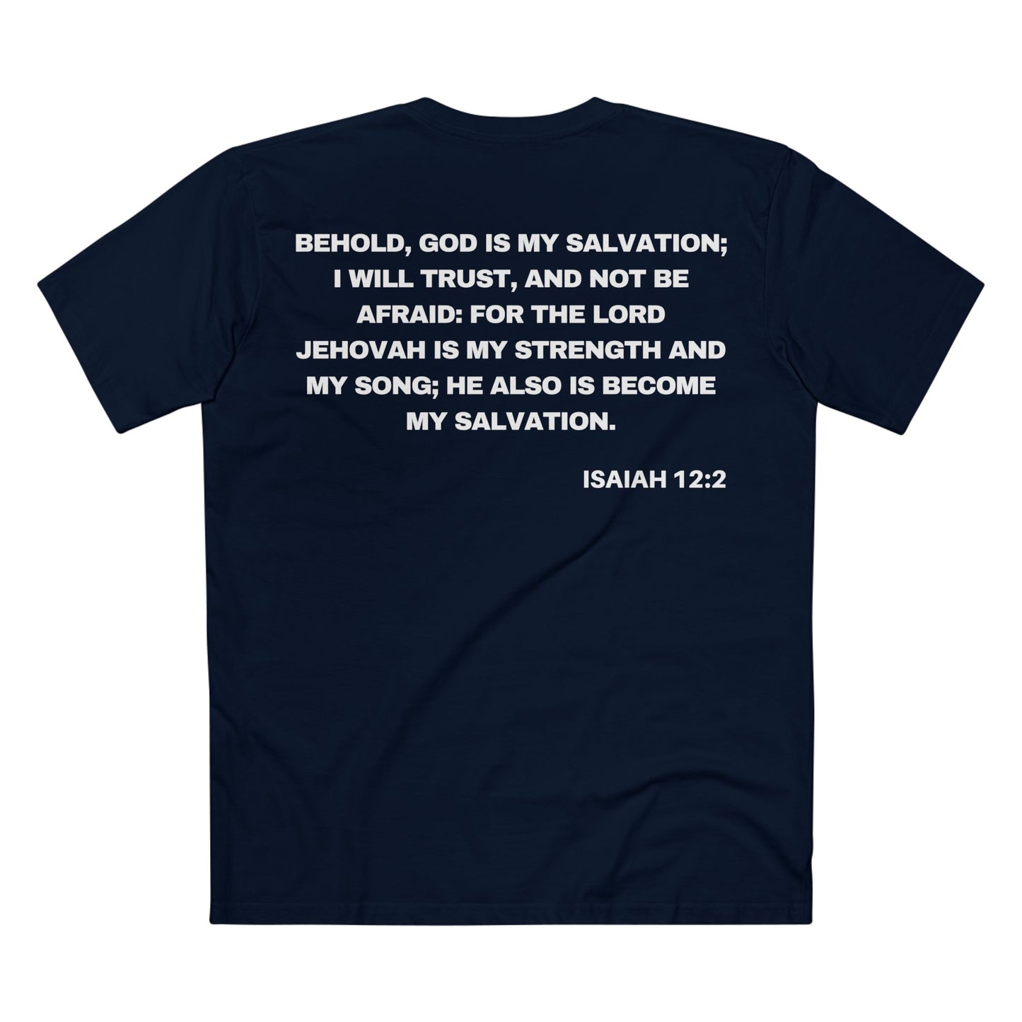 Isaiah 12:2 - Crewneck T-shirt (Custom)