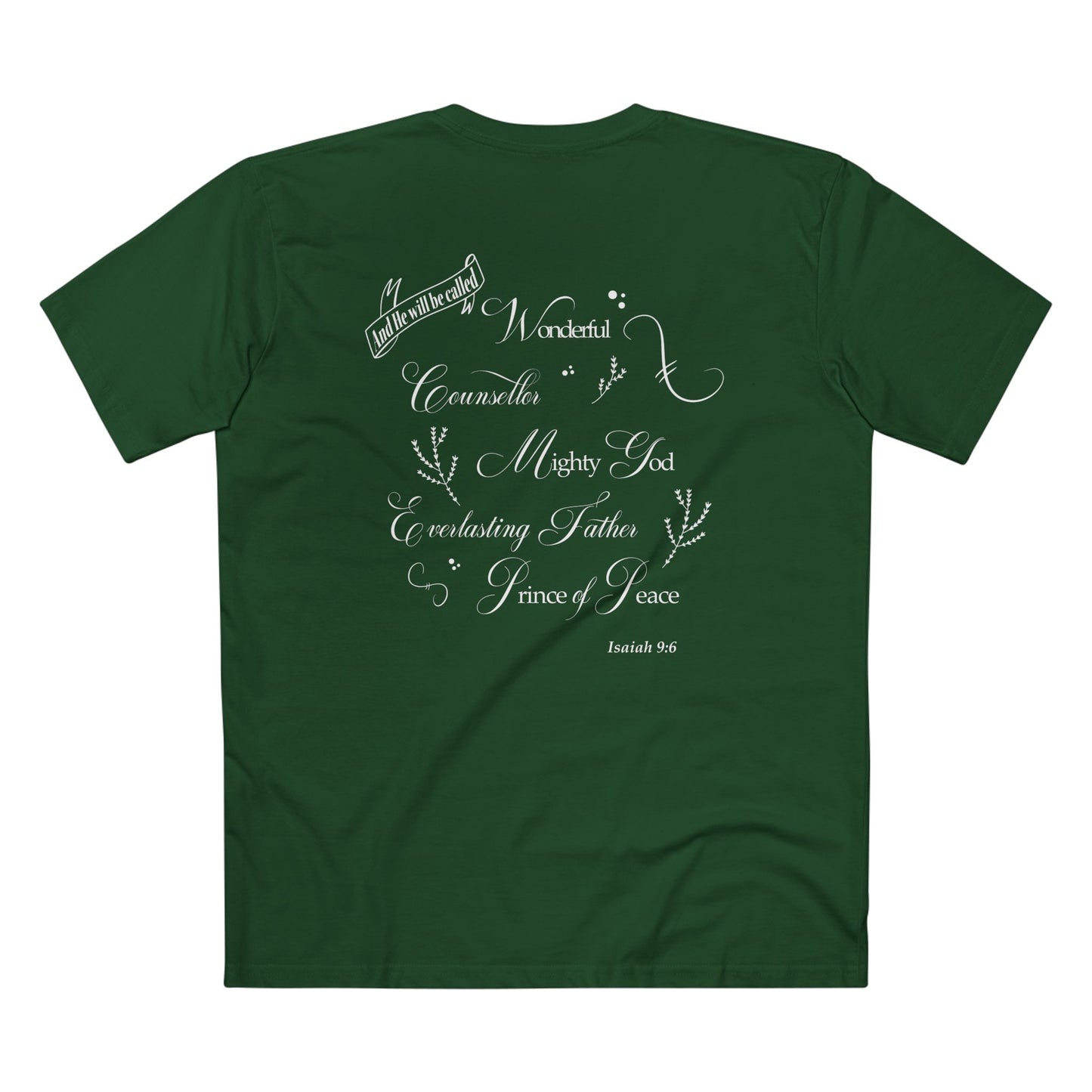 Isaiah 9:6 - Crewneck T-shirt (Custom)