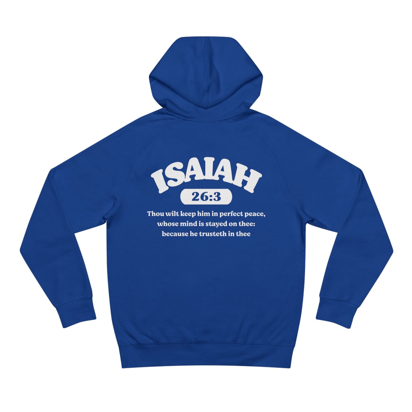 Isaiah 26:3 - Premium Hoodie