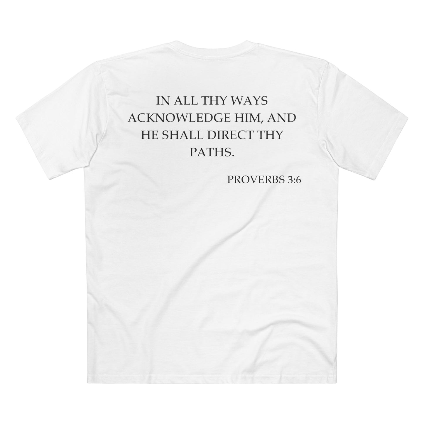 Proverbs 3:6 - Crewneck T-shirt