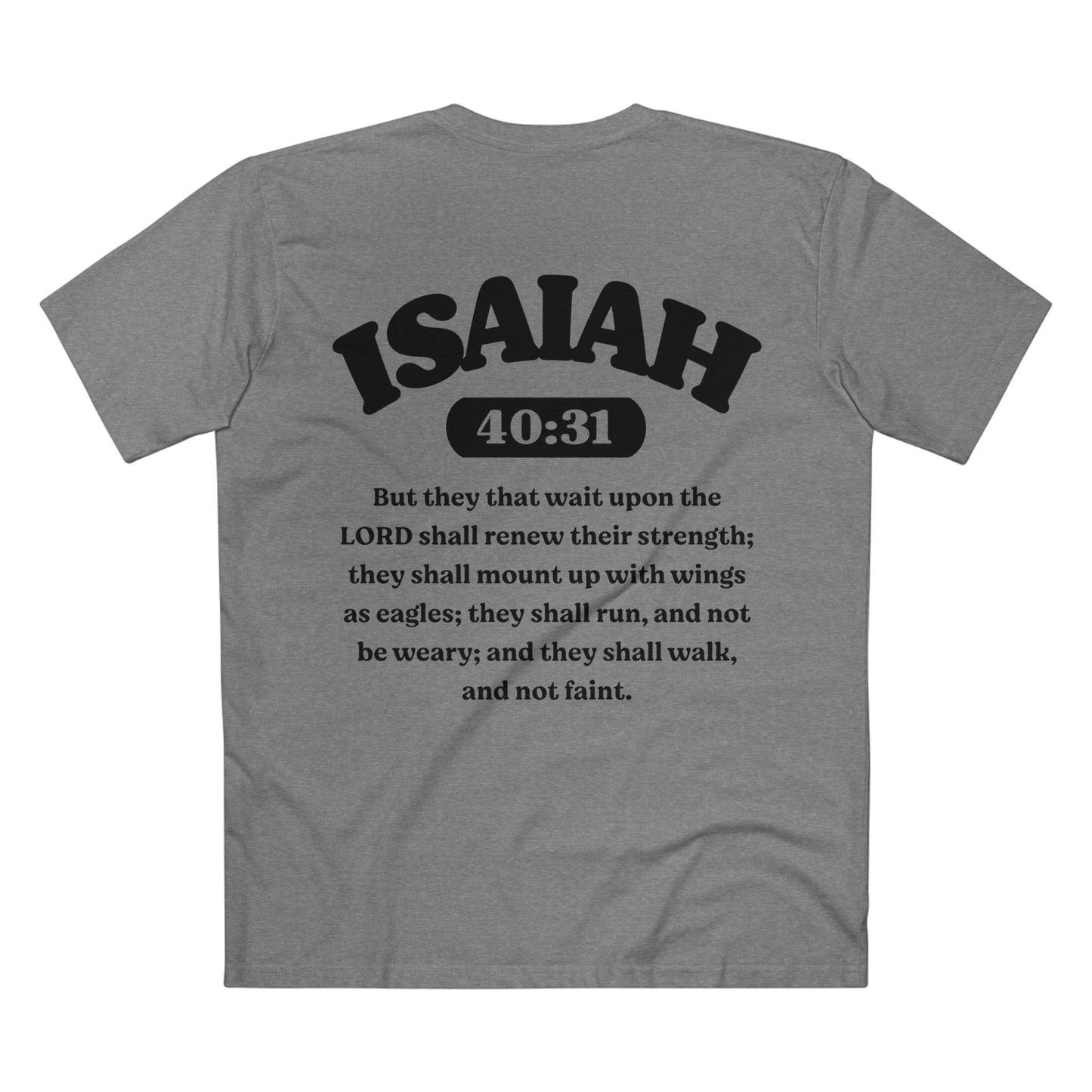 Isaiah 40:31 - Crewneck T-shirt