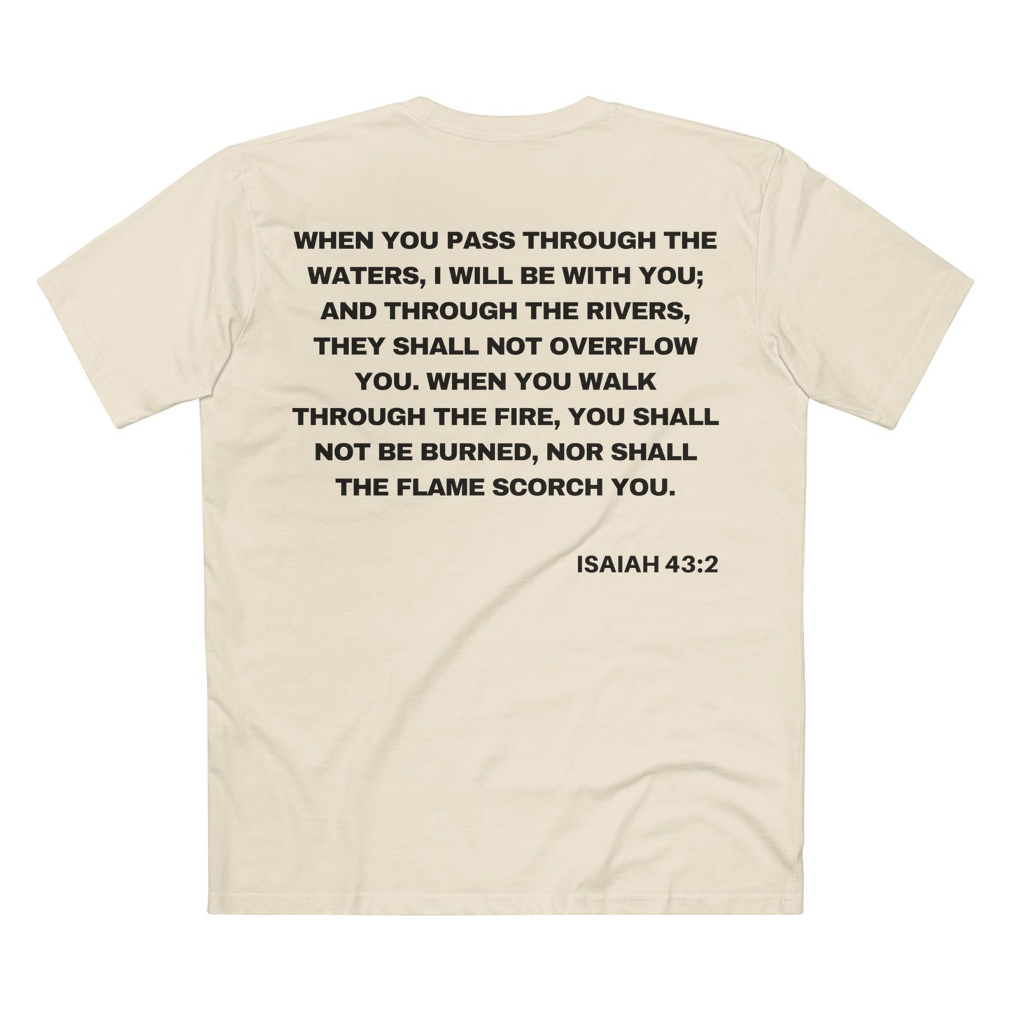 Isaiah 43:2 - Crewneck T-shirt