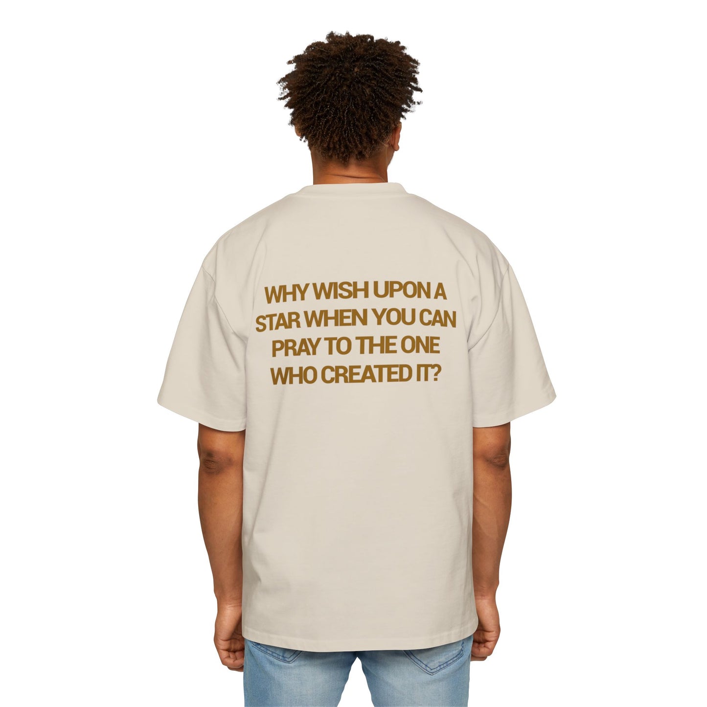 Wish Upon a Star - Heavy Oversized Tee (Custom)