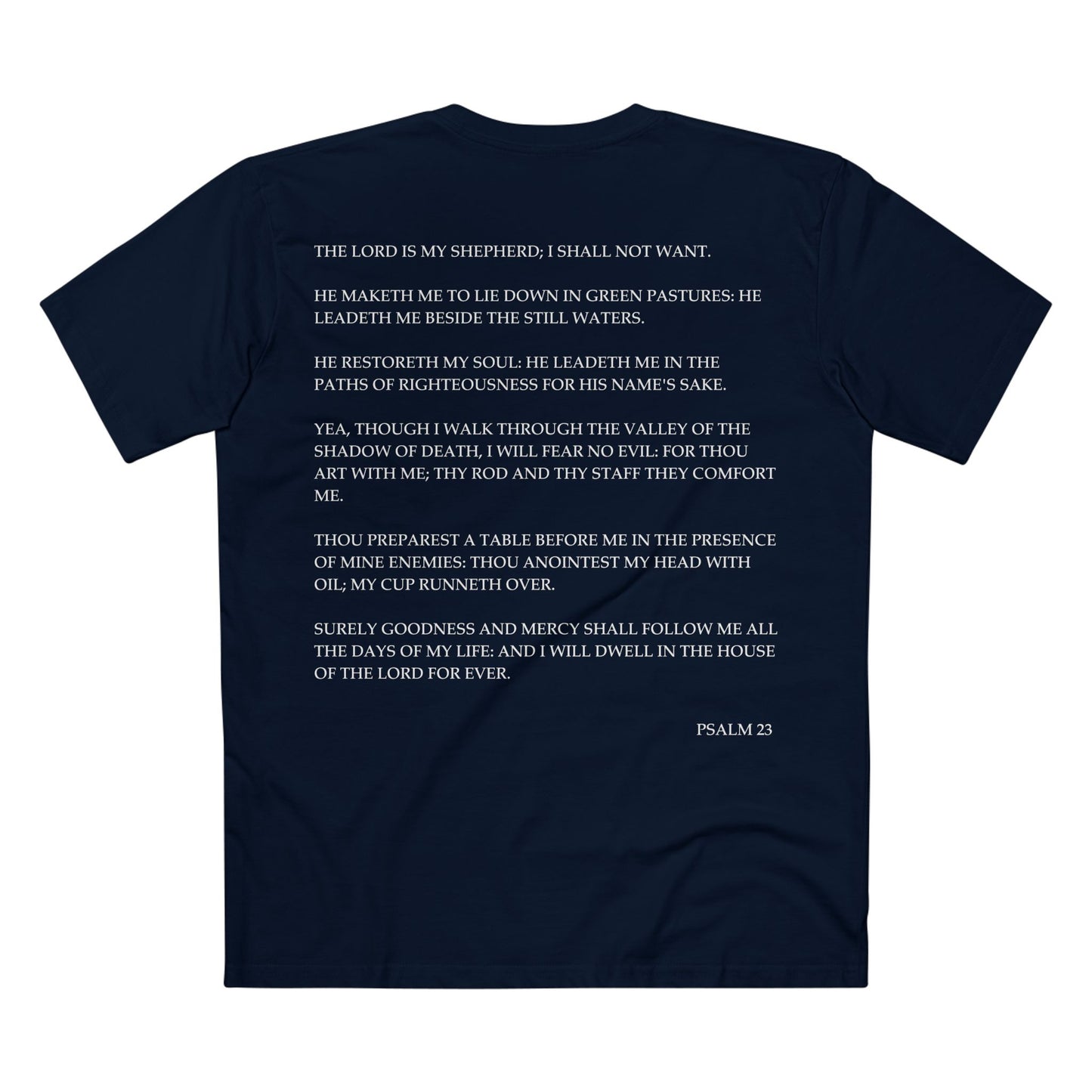 Psalm 23 - Crewneck T-shirt