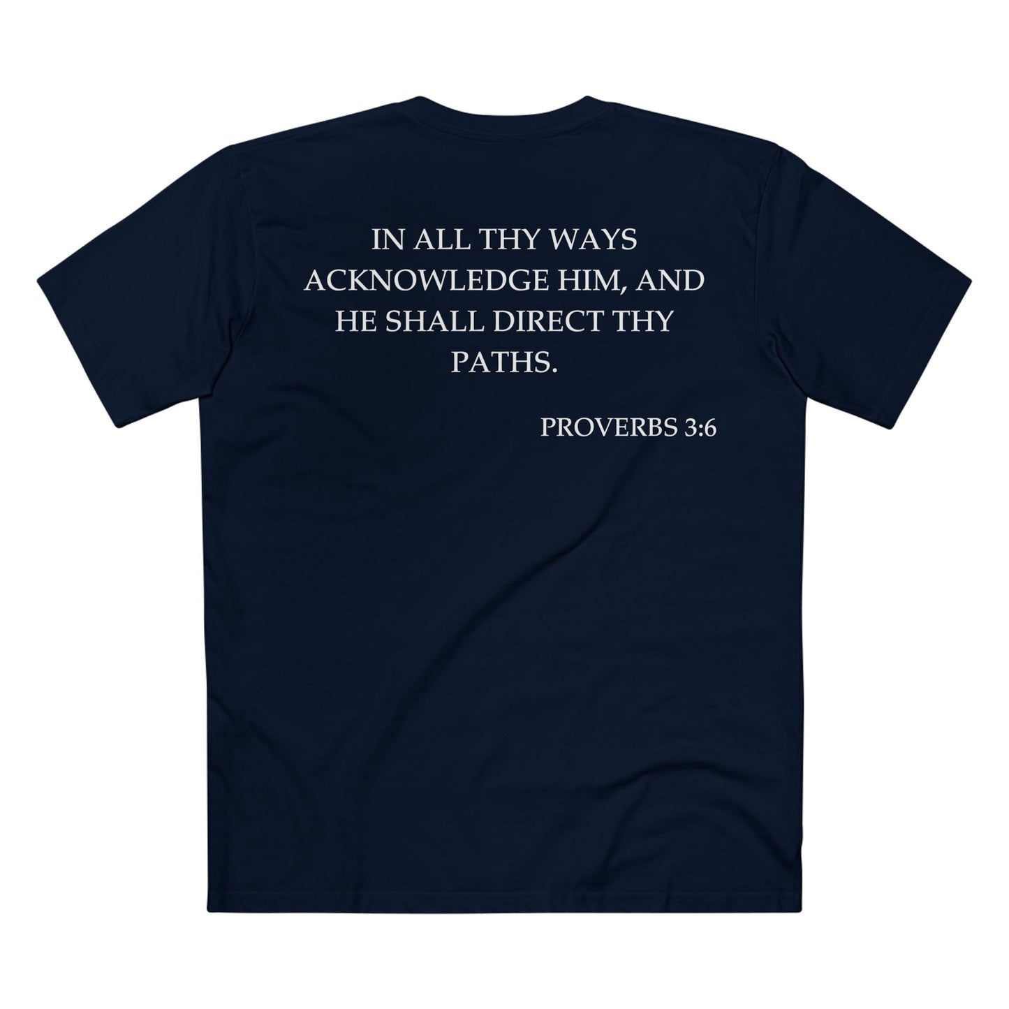 Proverbs 3:6 - Crewneck T-shirt