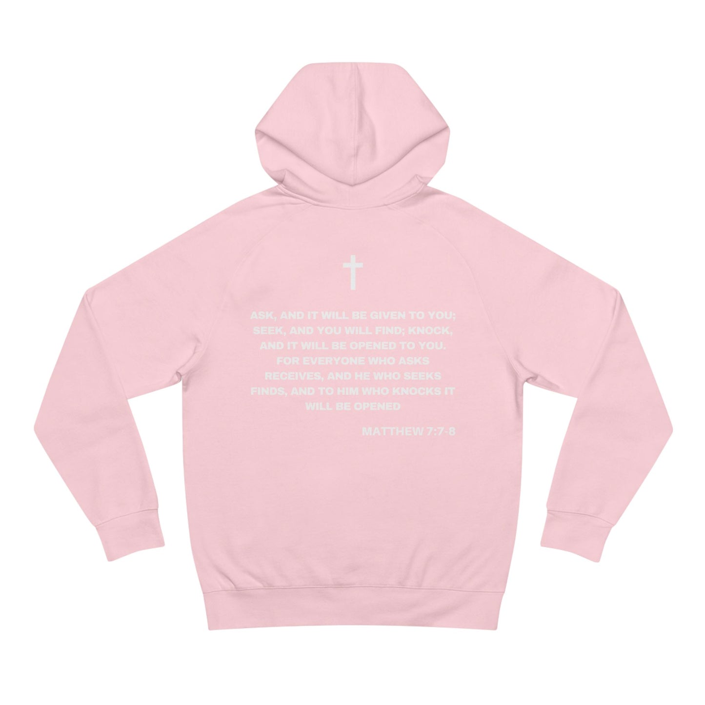 Matthew 7:7-8 - Premium Hoodie (custom)