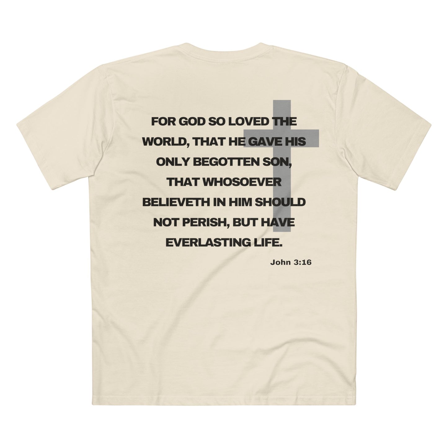 John 3:16 - Crewneck T-shirt (Custom)
