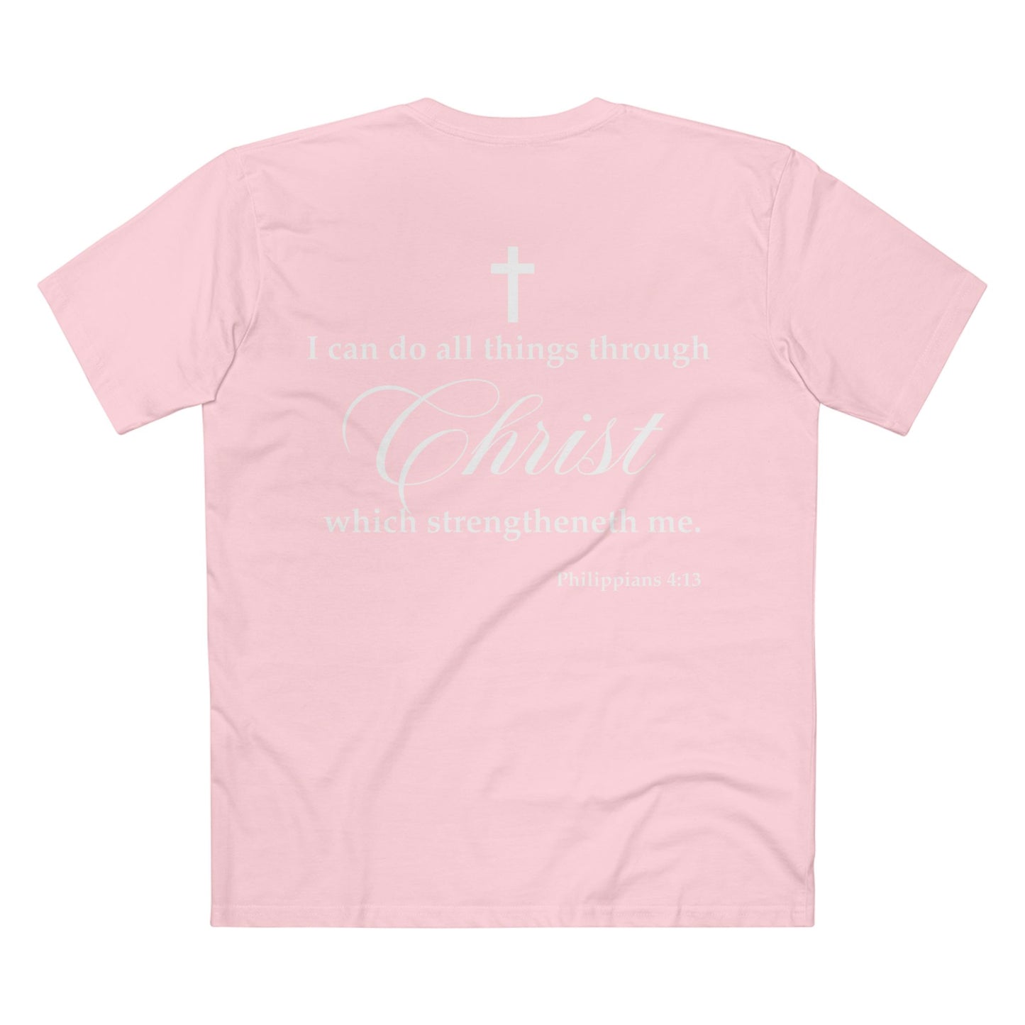 Philippians 4:13 - Crewneck T-shirt (Custom)