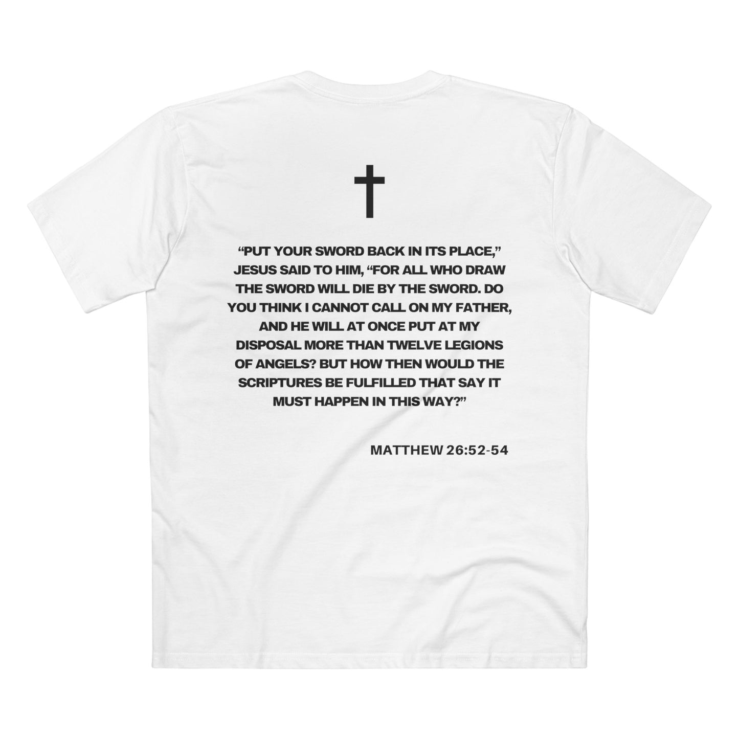 Matthew 26:52-54 - Crewneck T-shirt