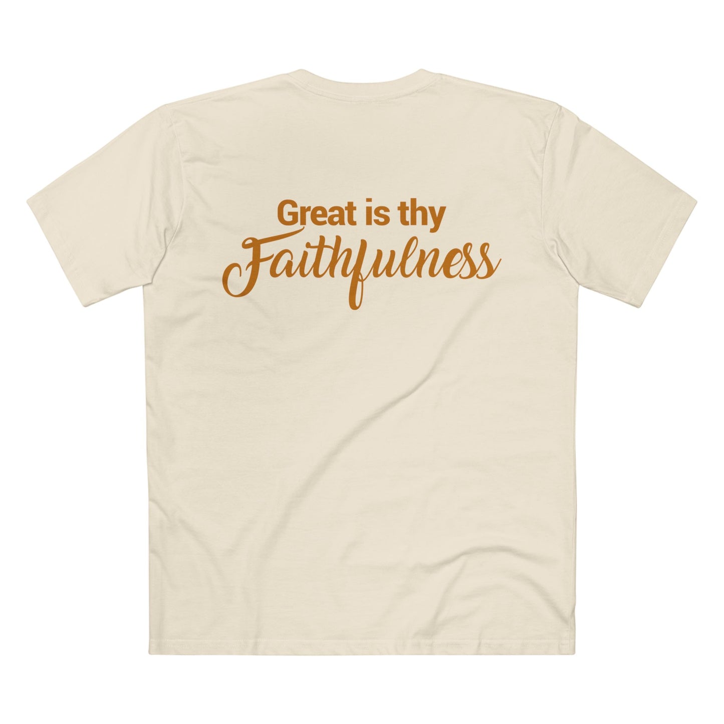 Great is thy Faithfulness - Crewneck T-shirt (Custom)