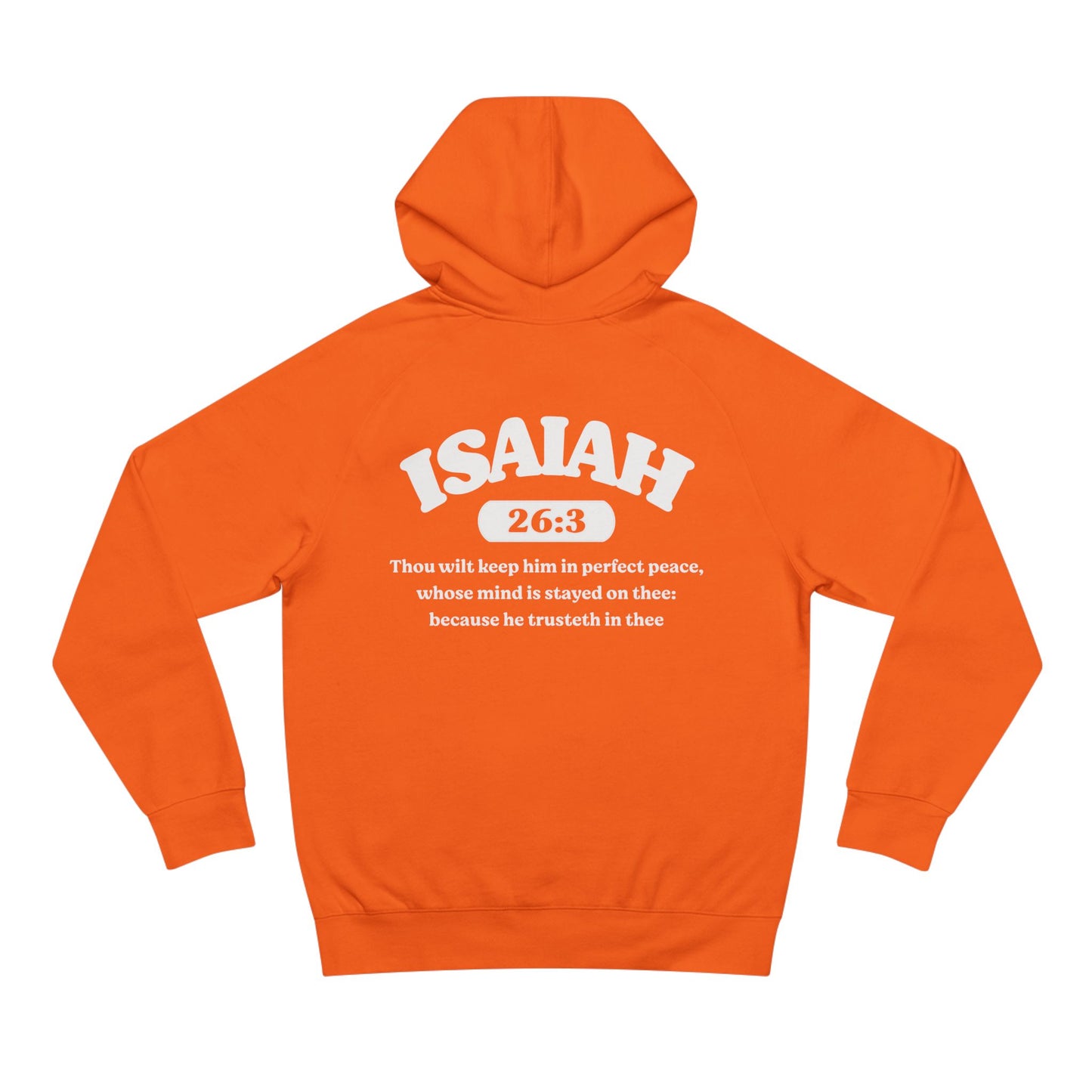 Isaiah 26:3 - Premium Hoodie