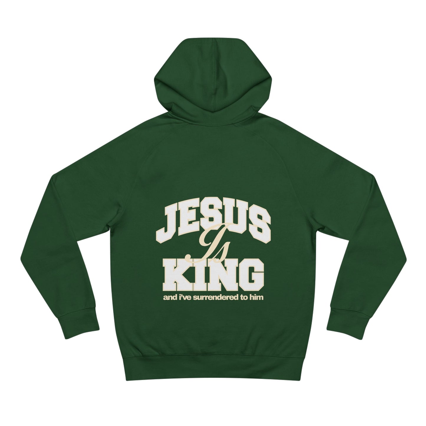Jesus is King (cream) - Premium Hoodie