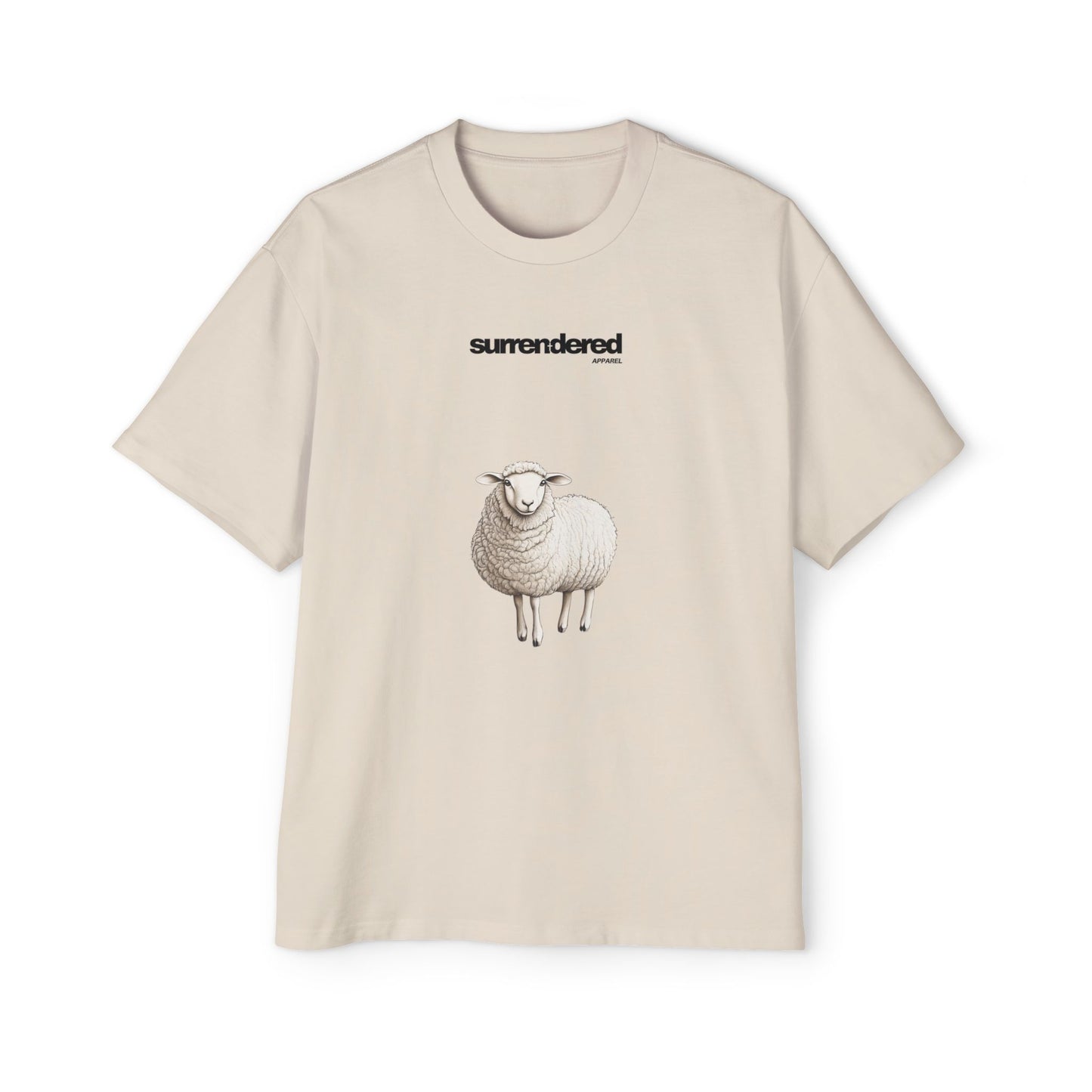 Luke 15:3-7 - Heavy Oversized Tee (Custom)