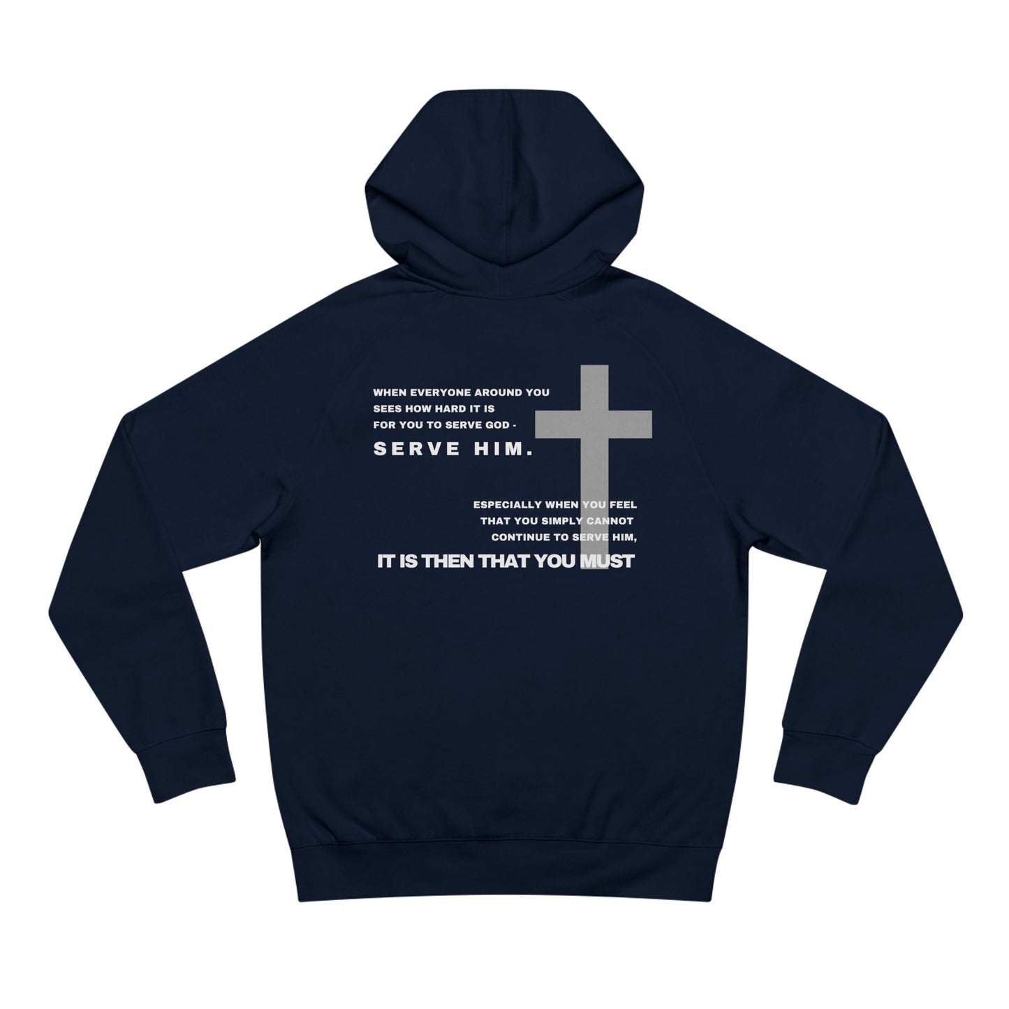 Then You Must - Premium Hoodie (custom)