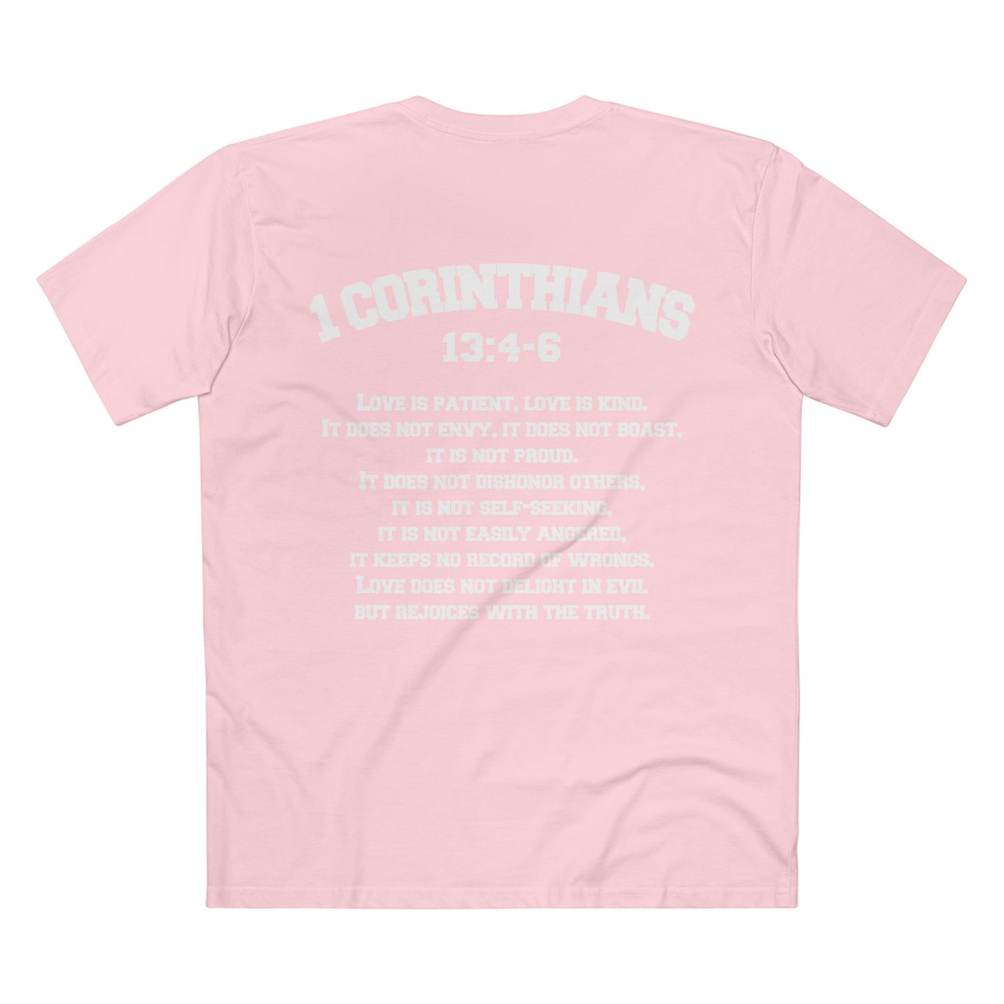 1 Corinthians 13:4-6 - Crewneck T-shirt
