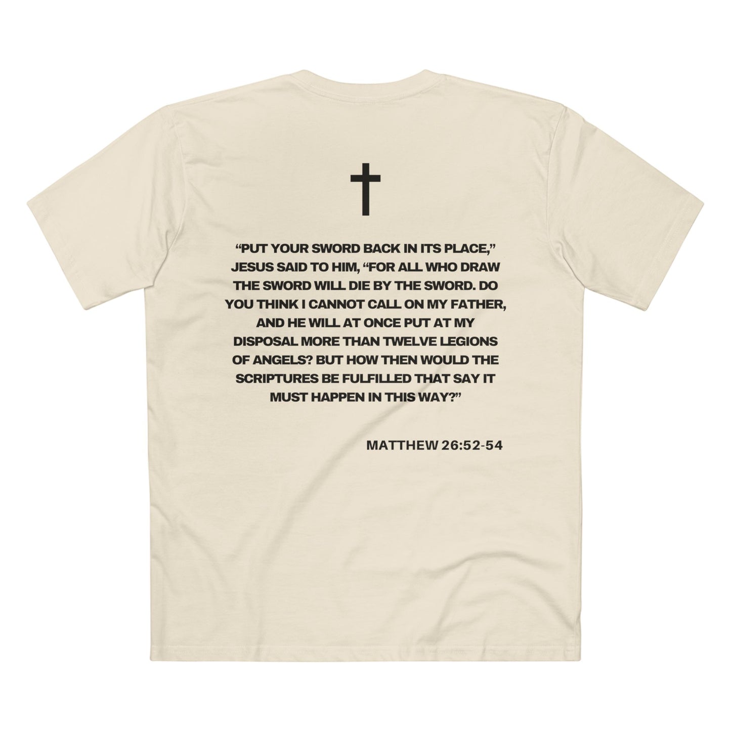 Matthew 26:52-54 - Crewneck T-shirt