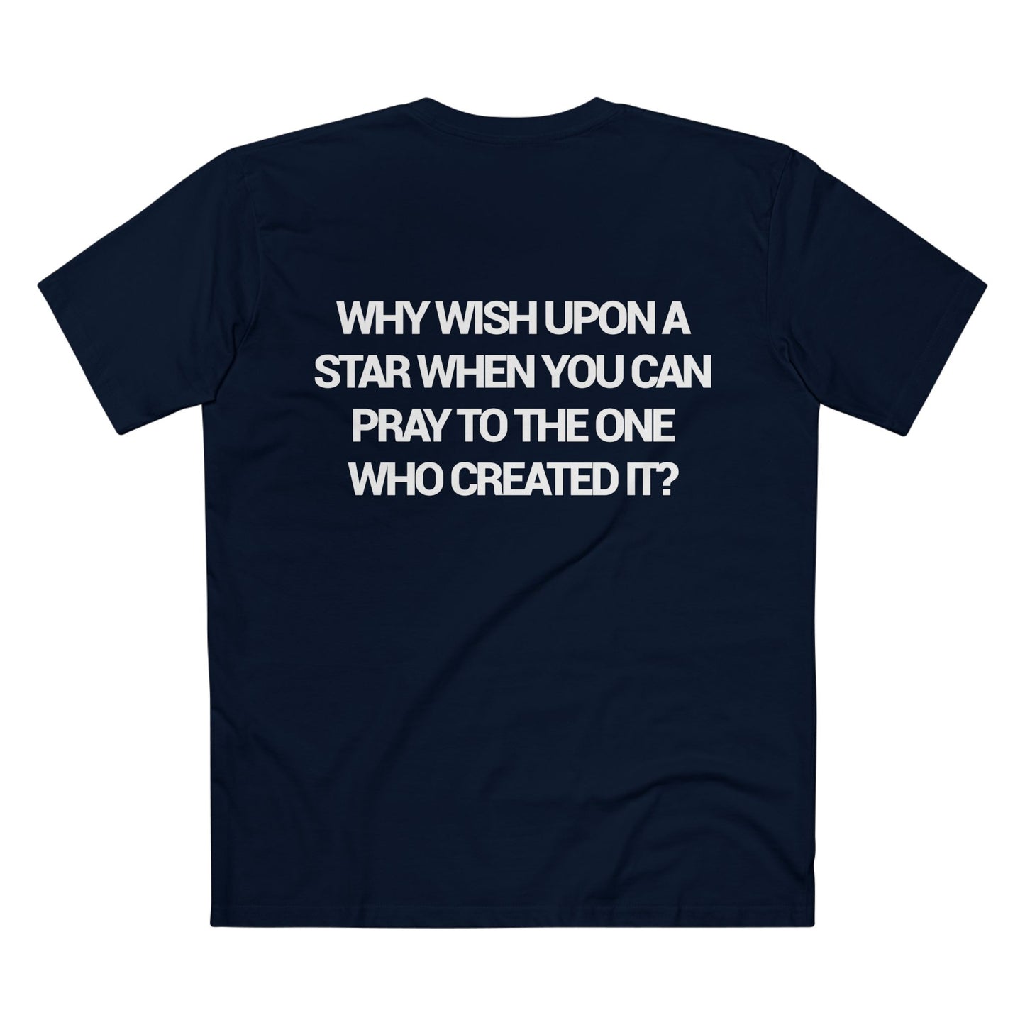 Wish Upon A Star - Crewneck T-shirt (Custom)