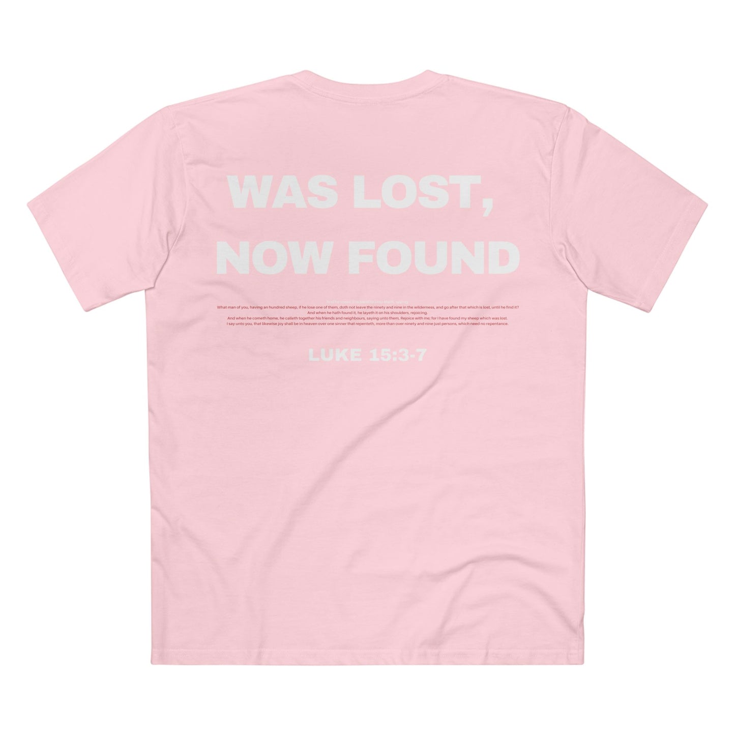 Luke 15:3-7 - Crewneck T-shirt (Custom)