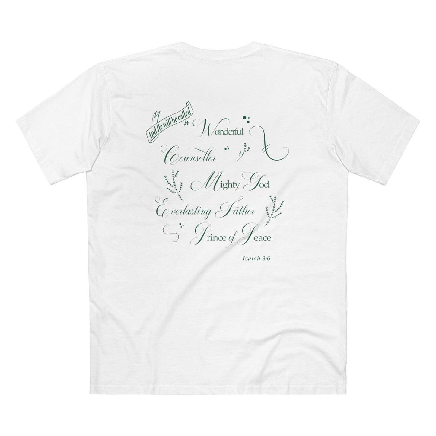 Isaiah 9:6 - Crewneck T-shirt (Custom)