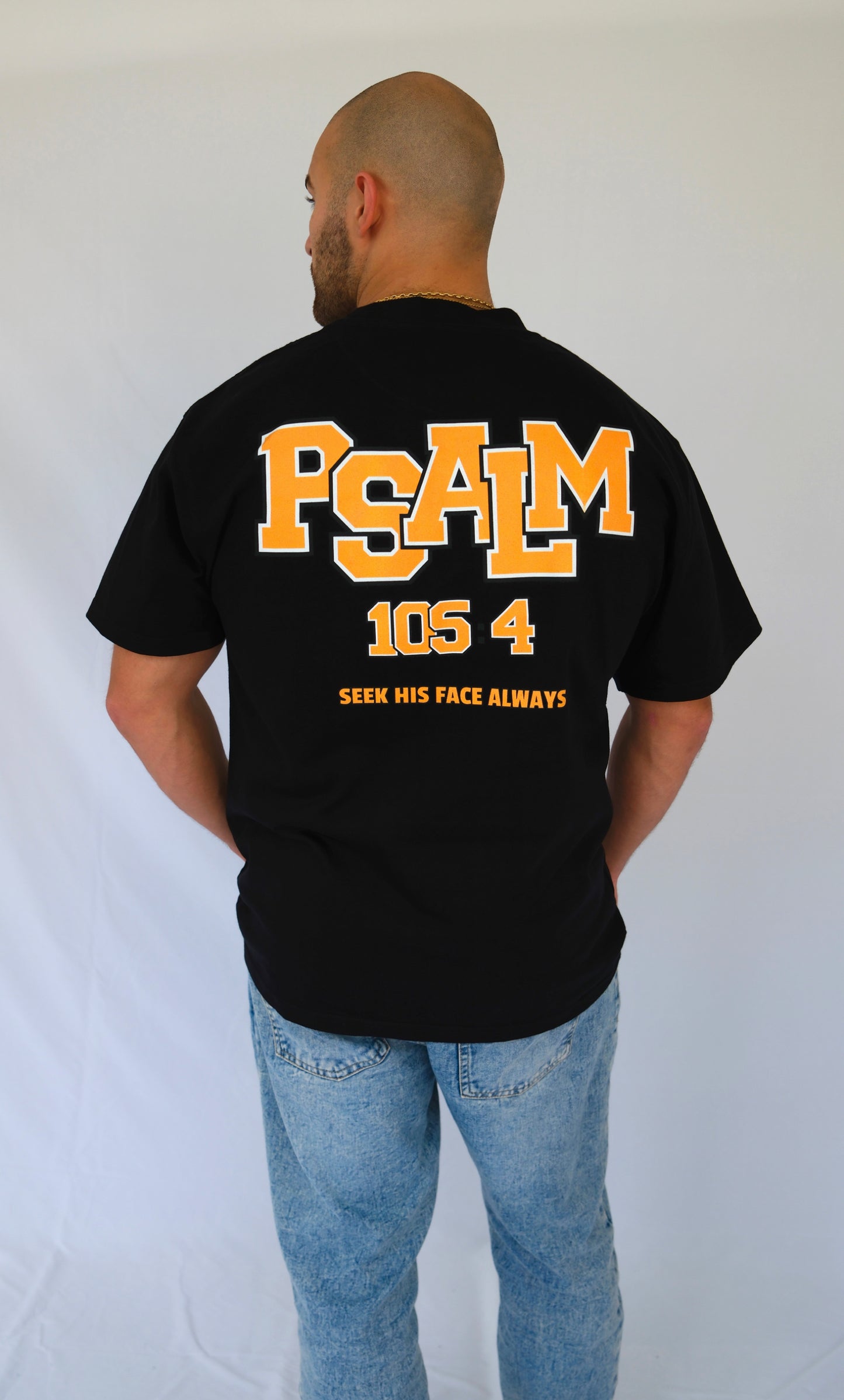 Psalm 105:4 - Heavy Oversized Tee (Drop #1)