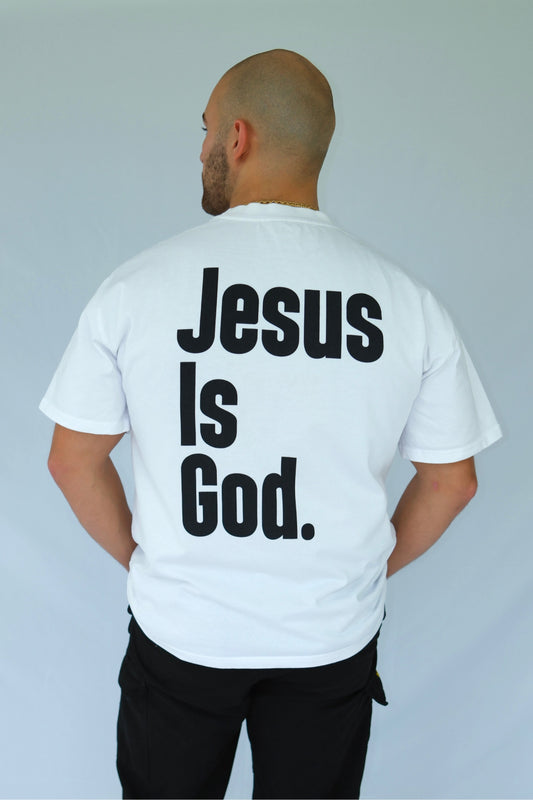 Jesus is God - Heavy Oversized Tee (Drop #1)