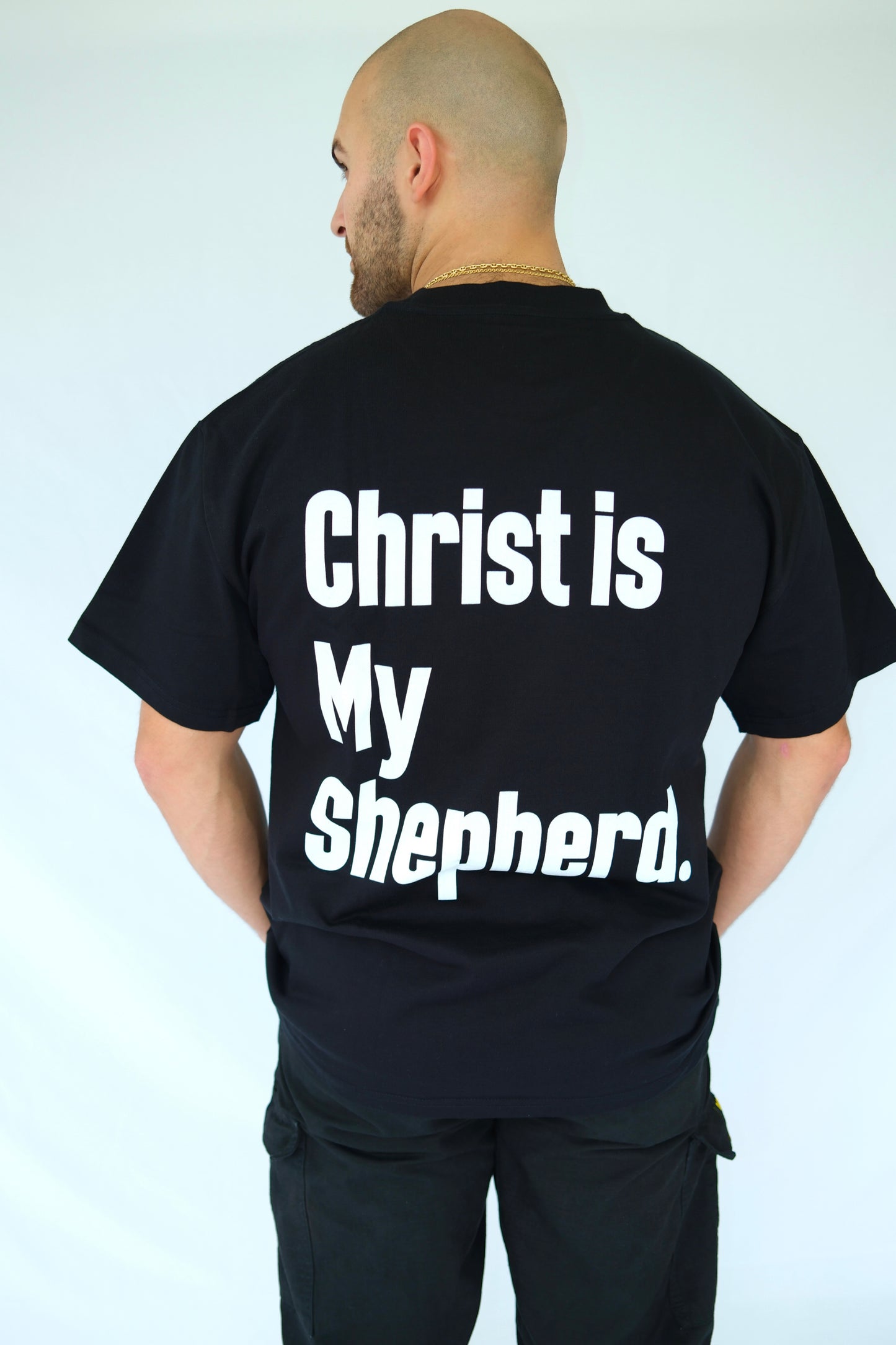 Christ is My Shepherd - Heavy Oversized Tee (Drop #1)