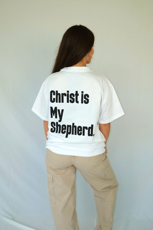 Christ is My Shepherd - Heavy Oversized Tee (Drop #1)