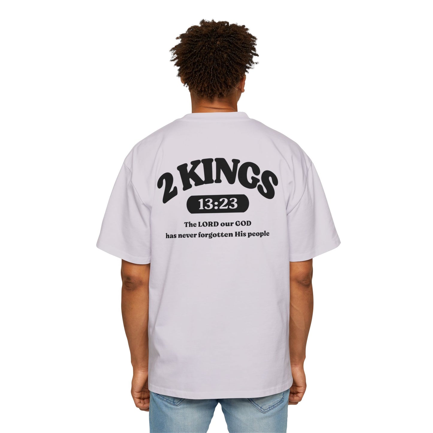 2 Kings 13:23 - Heavy Oversized Tee (Custom)