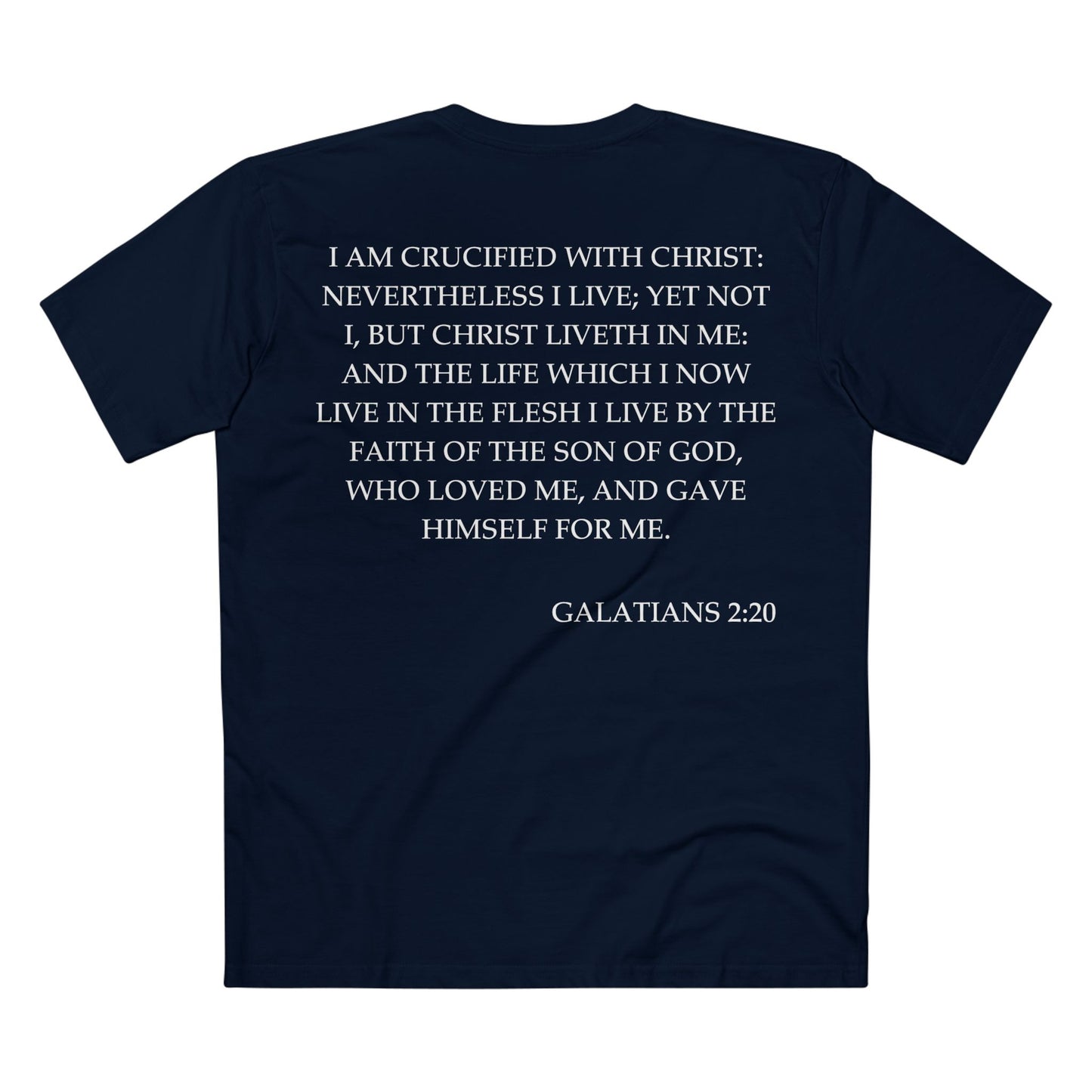 Galatians 2:20 - Crewneck T-shirt