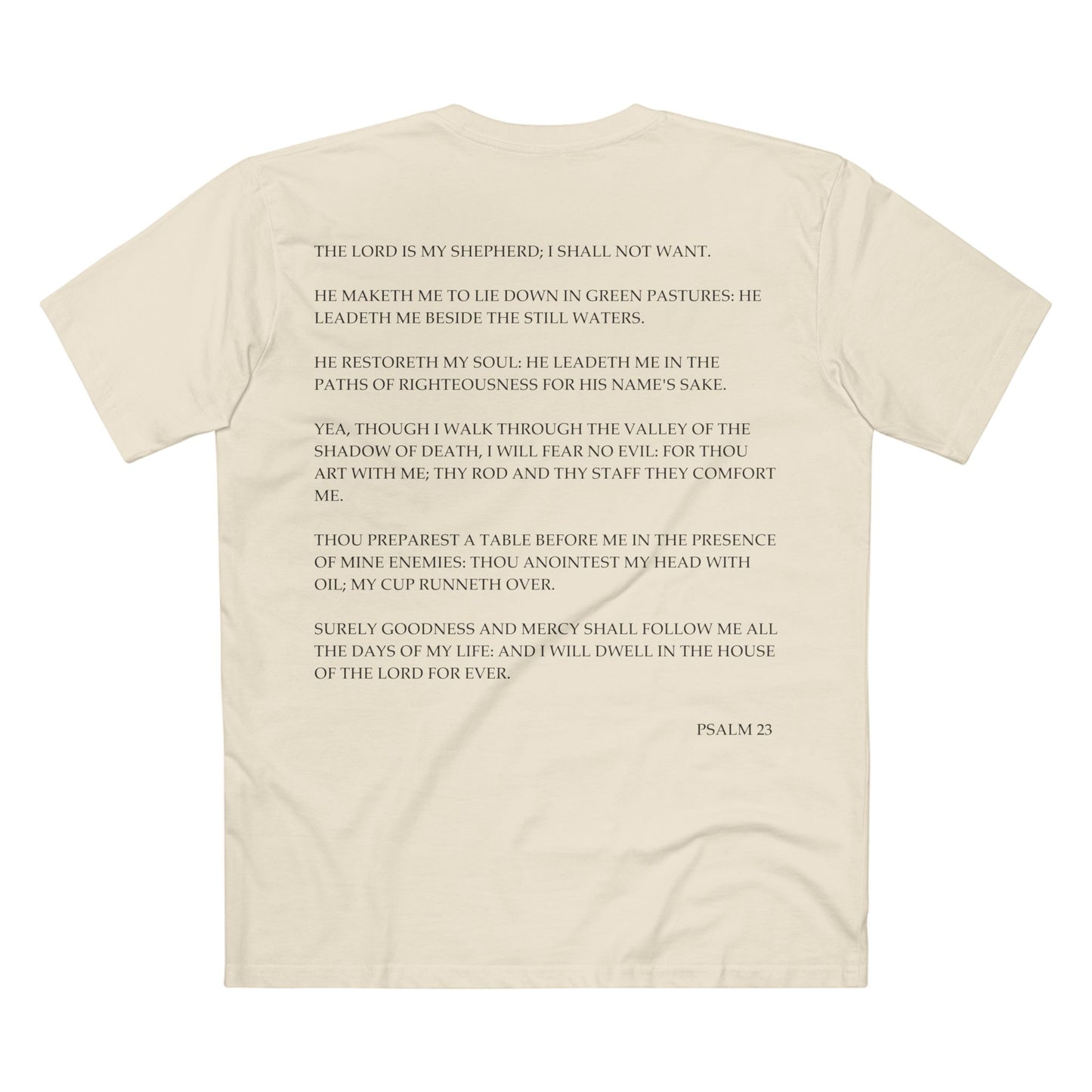 Psalm 23 - Crewneck T-shirt