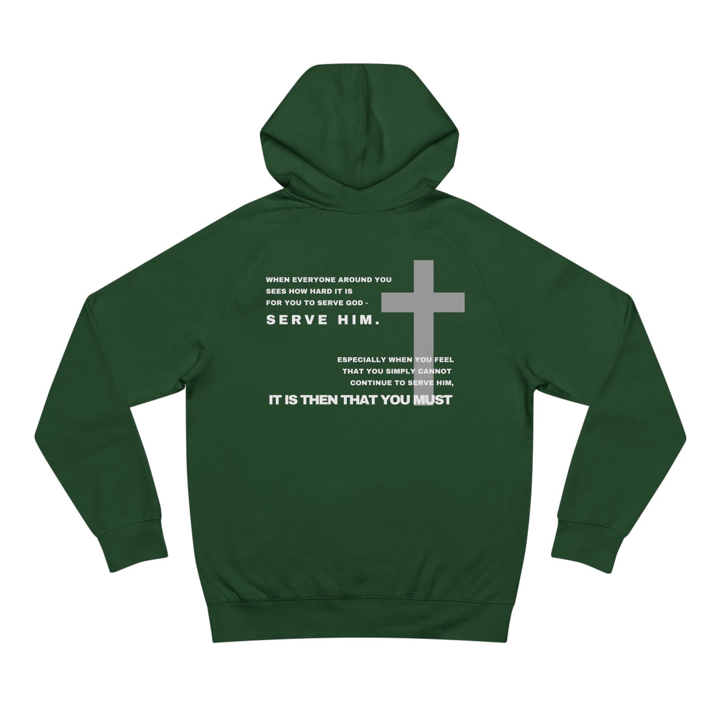 Then You Must - Premium Hoodie (custom)
