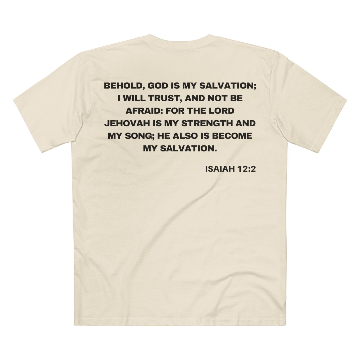 Isaiah 12:2 - Crewneck T-shirt (Custom)