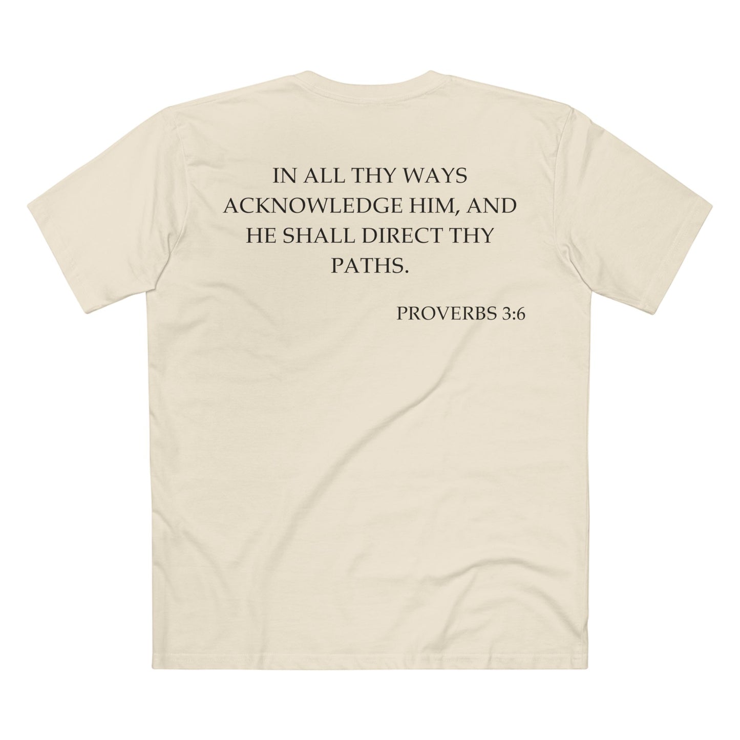 Proverbs 3:6 - Crewneck T-shirt