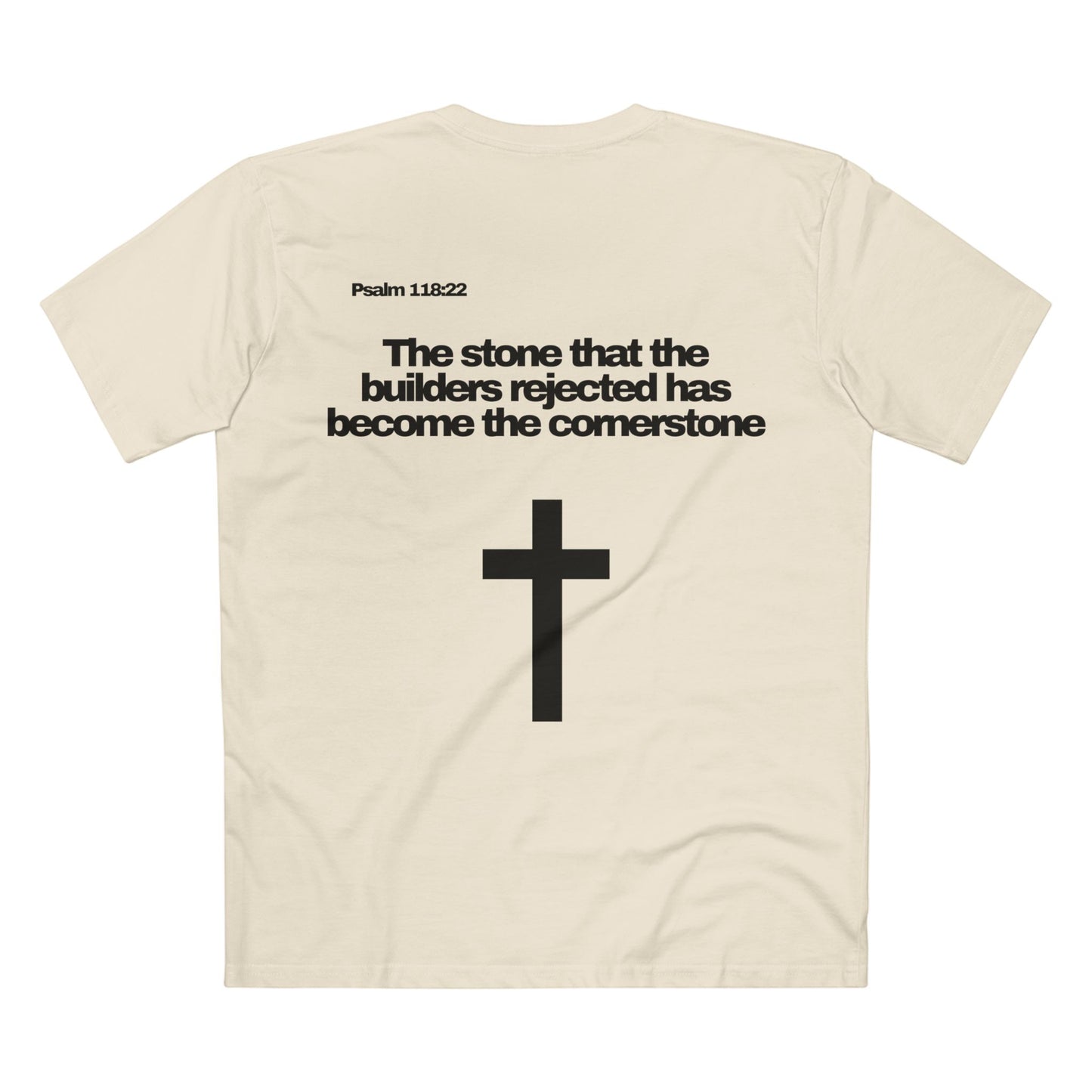 Psalm 118:22 - Crewneck T-shirt