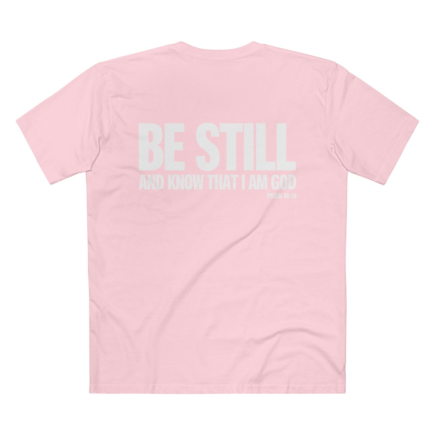 Psalm 46:10 - Crewneck T-shirt (Custom)