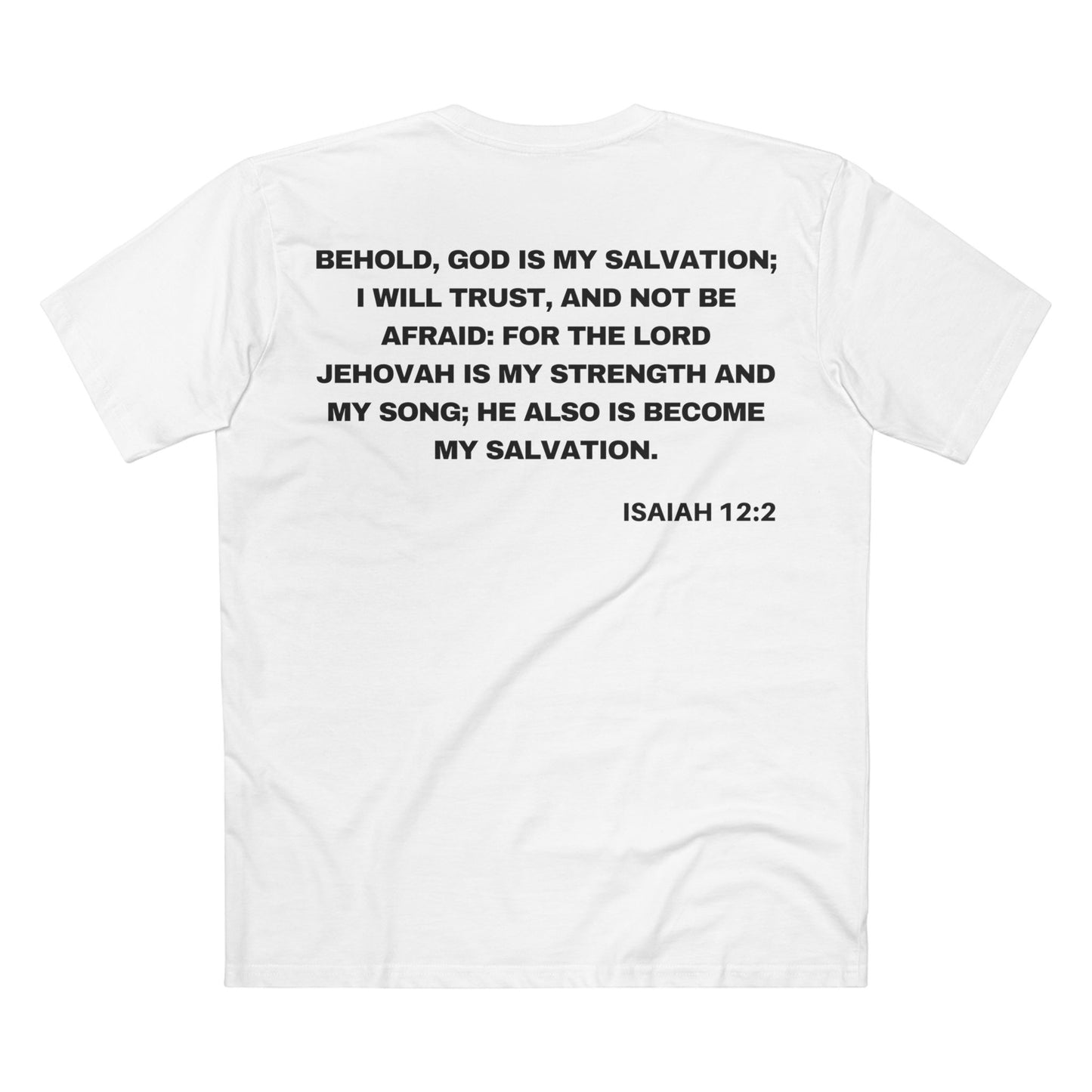 Isaiah 12:2 - Crewneck T-shirt (Custom)