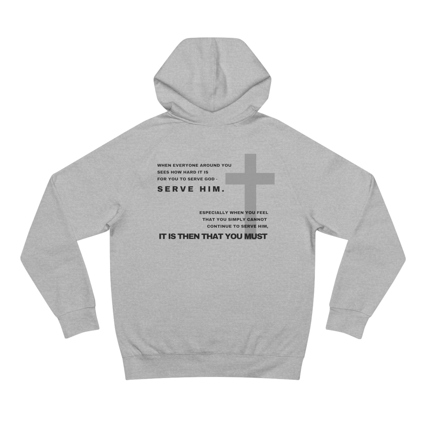 Then You Must - Premium Hoodie (custom)