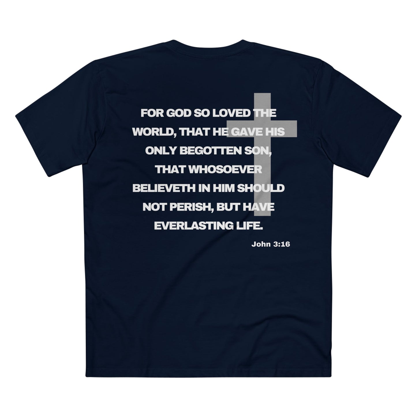John 3:16 - Crewneck T-shirt (Custom)