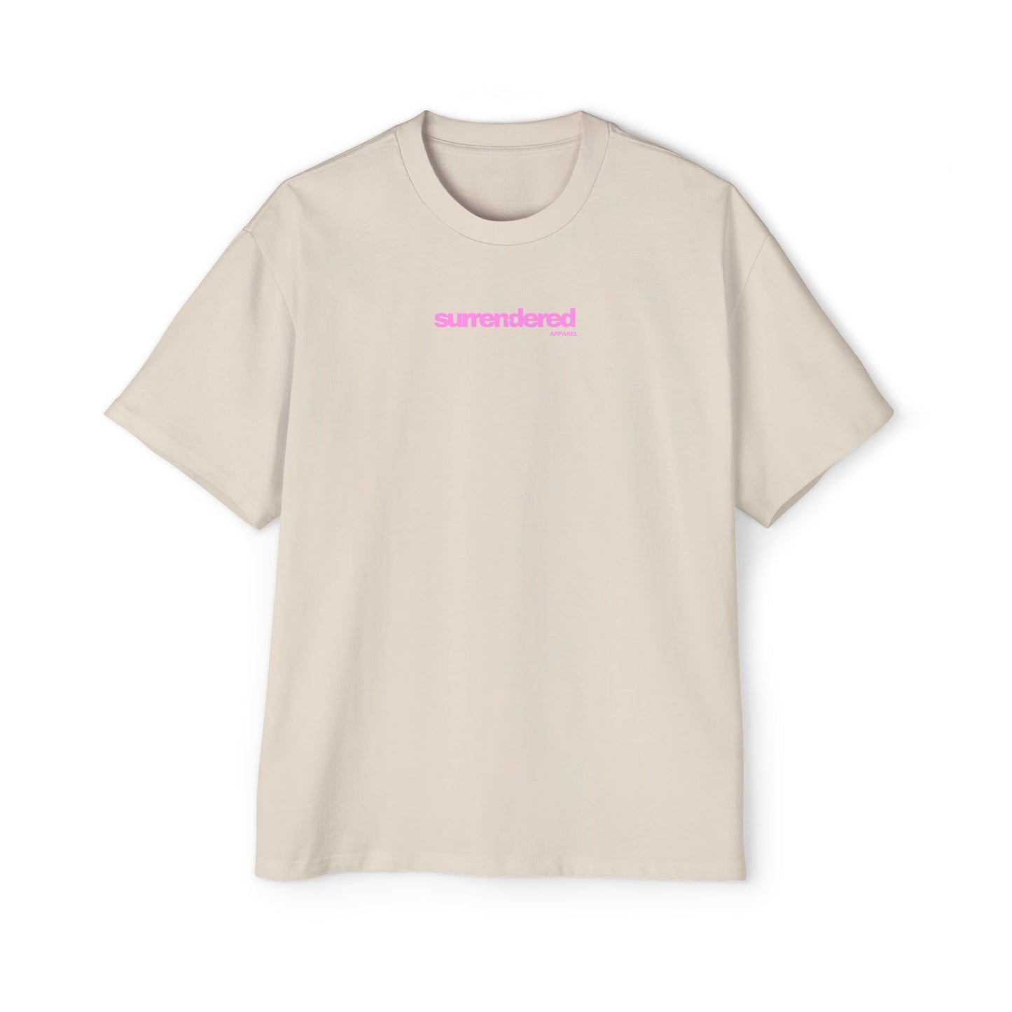 Psalm 31:24 - Heavy Oversized Tee (Custom)