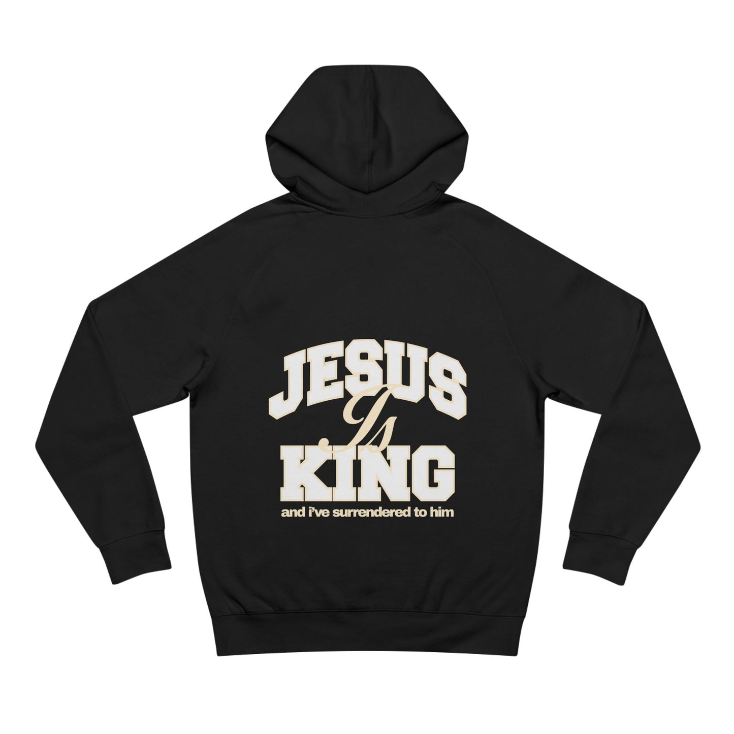 Jesus is King (cream) - Premium Hoodie
